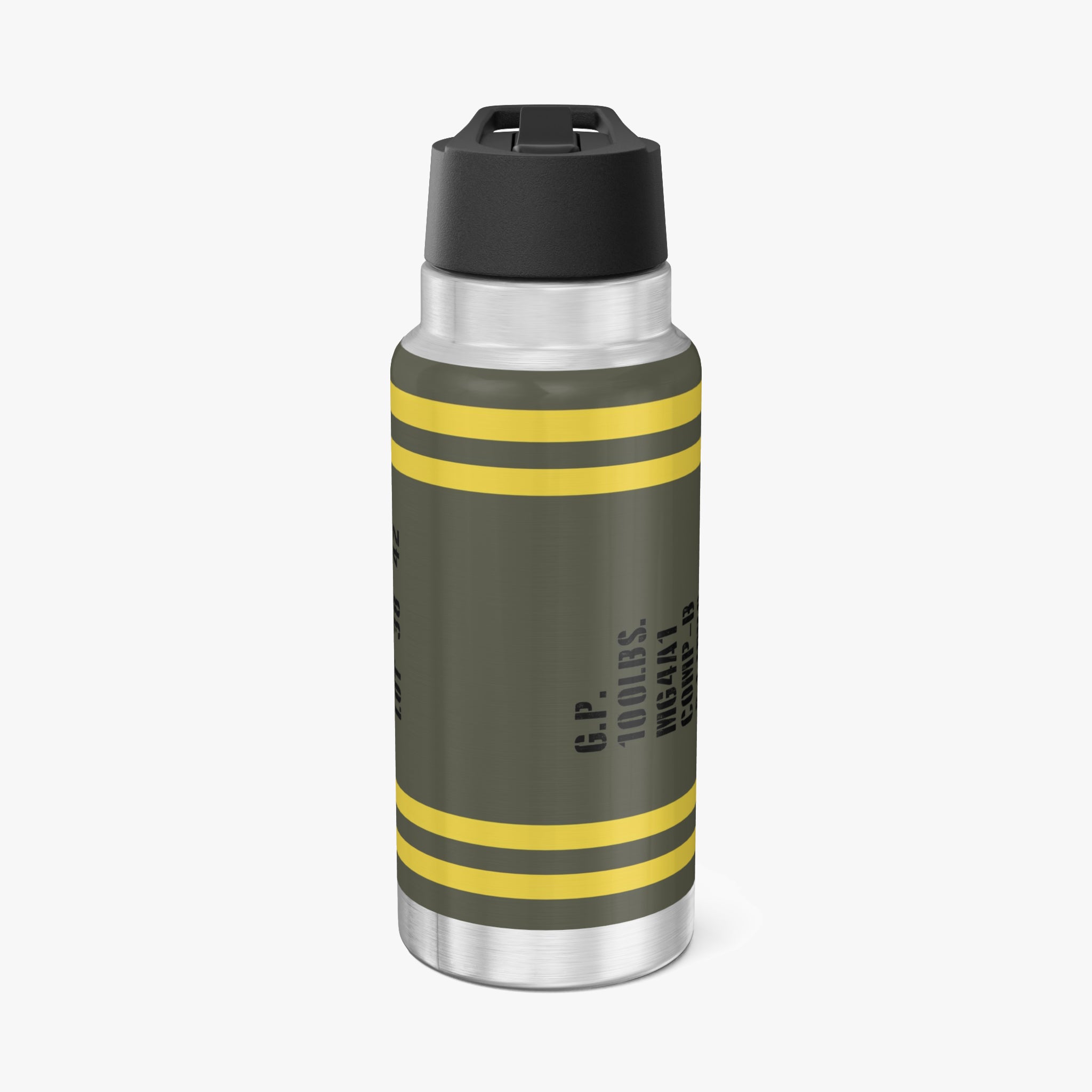 General Purpose WWII 100lbs Bomb Tumbler, 32oz (950ml) - I Love a Hangar