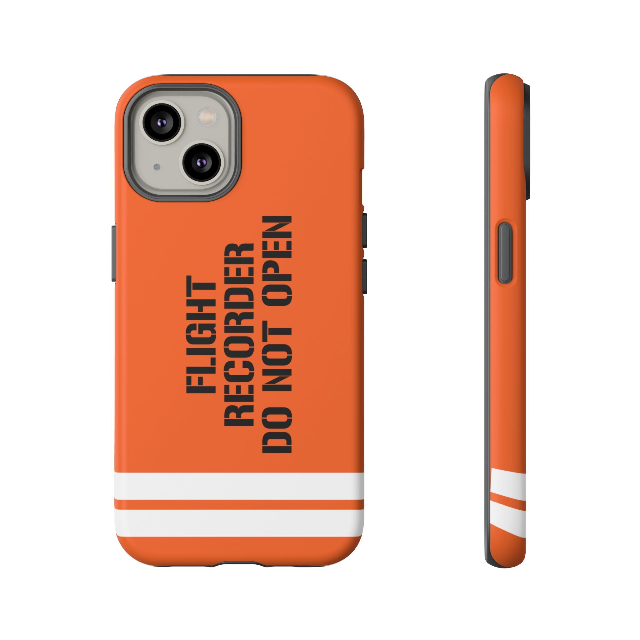 Flight Data Recorder Style Tough Phone Cases for iPhone