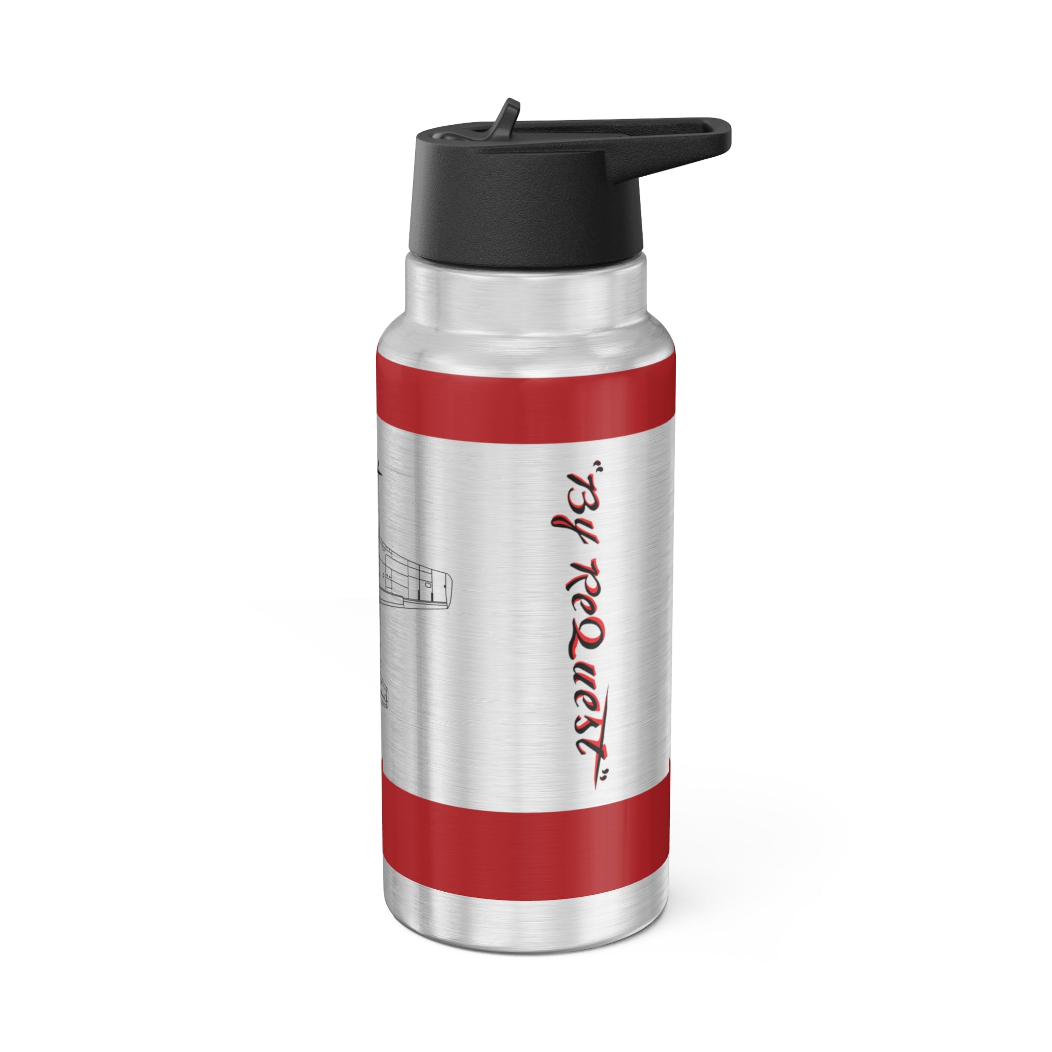 P-51 "By ReQuest" Inspired Tumbler, 32oz (950ml) - I Love a Hangar