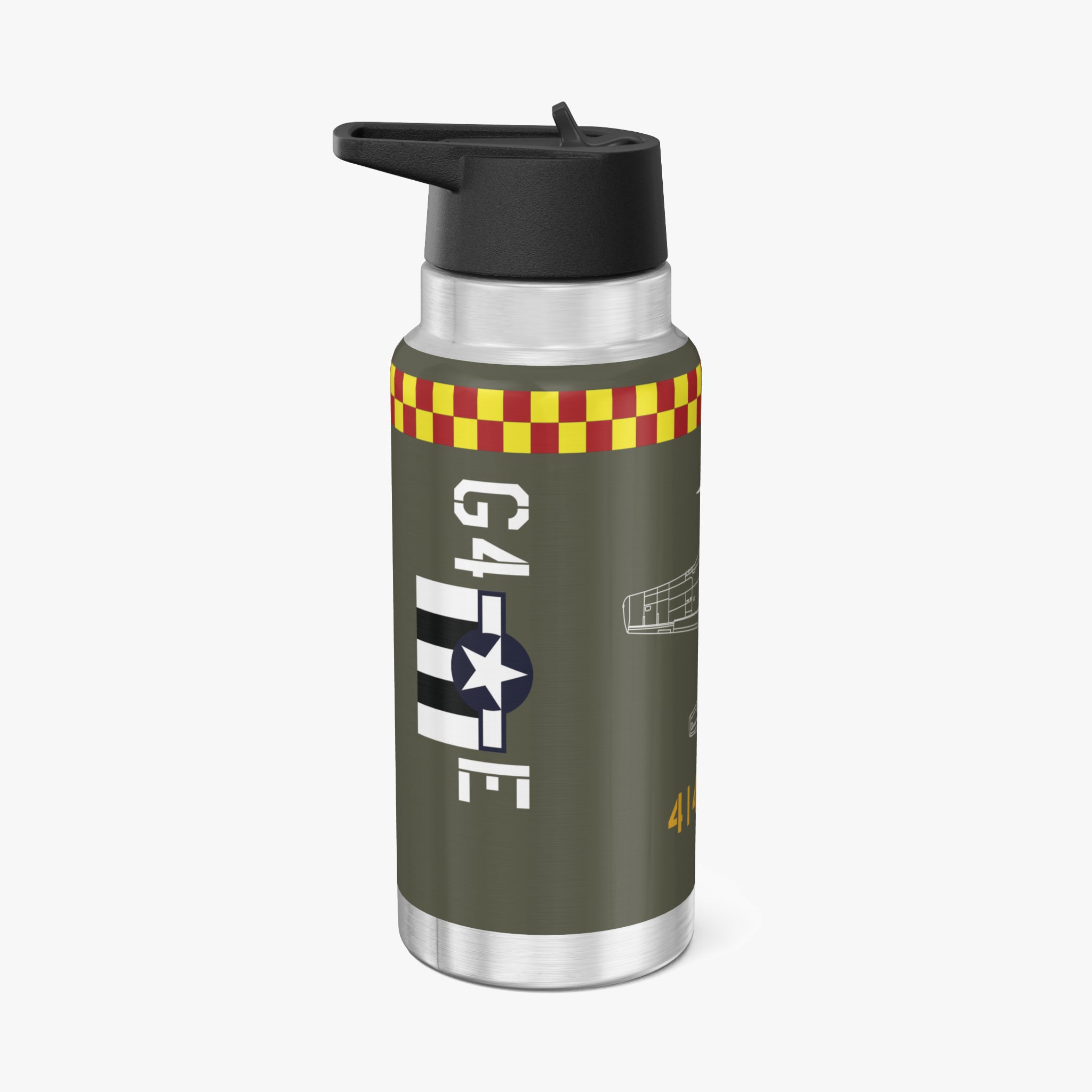 P-51 "Missouri Armada" Tumbler, 32oz (950ml) - I Love a Hangar