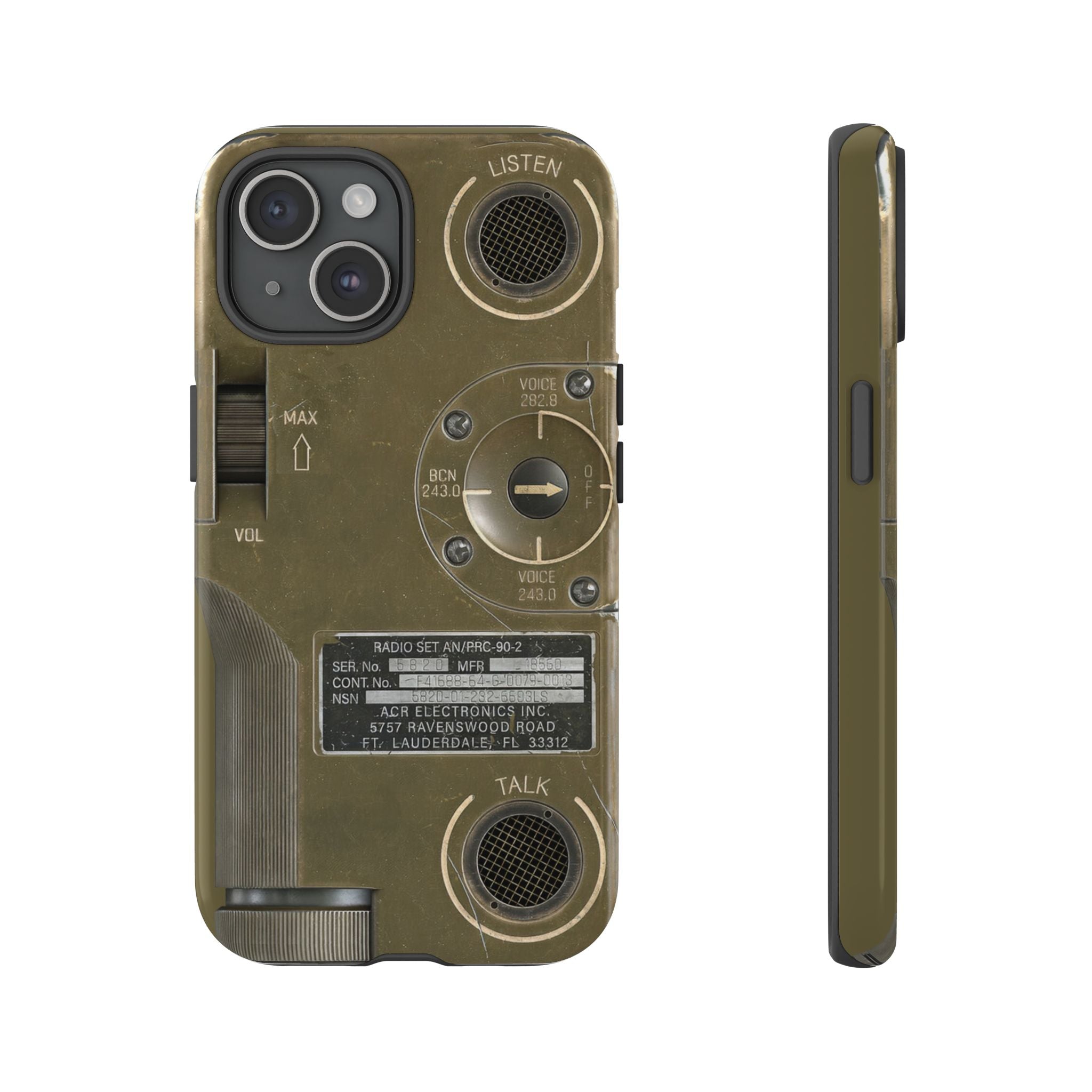 PRC-90 Tough Phone Cases for iPhone - I Love a Hangar