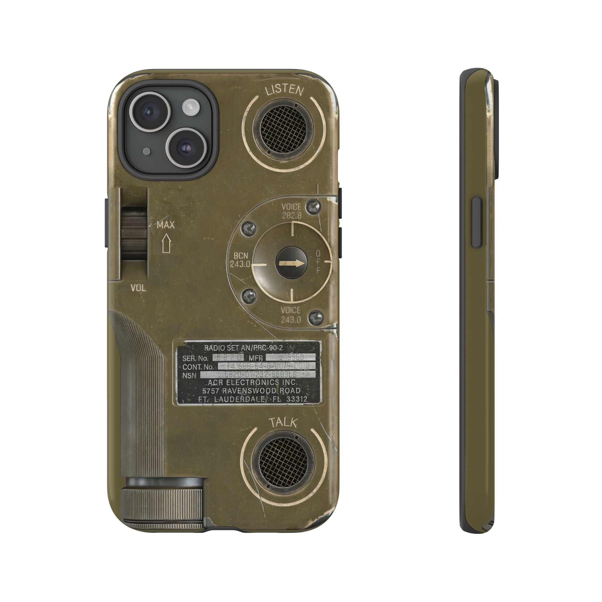 PRC-90 Tough Phone Cases for iPhone - I Love a Hangar