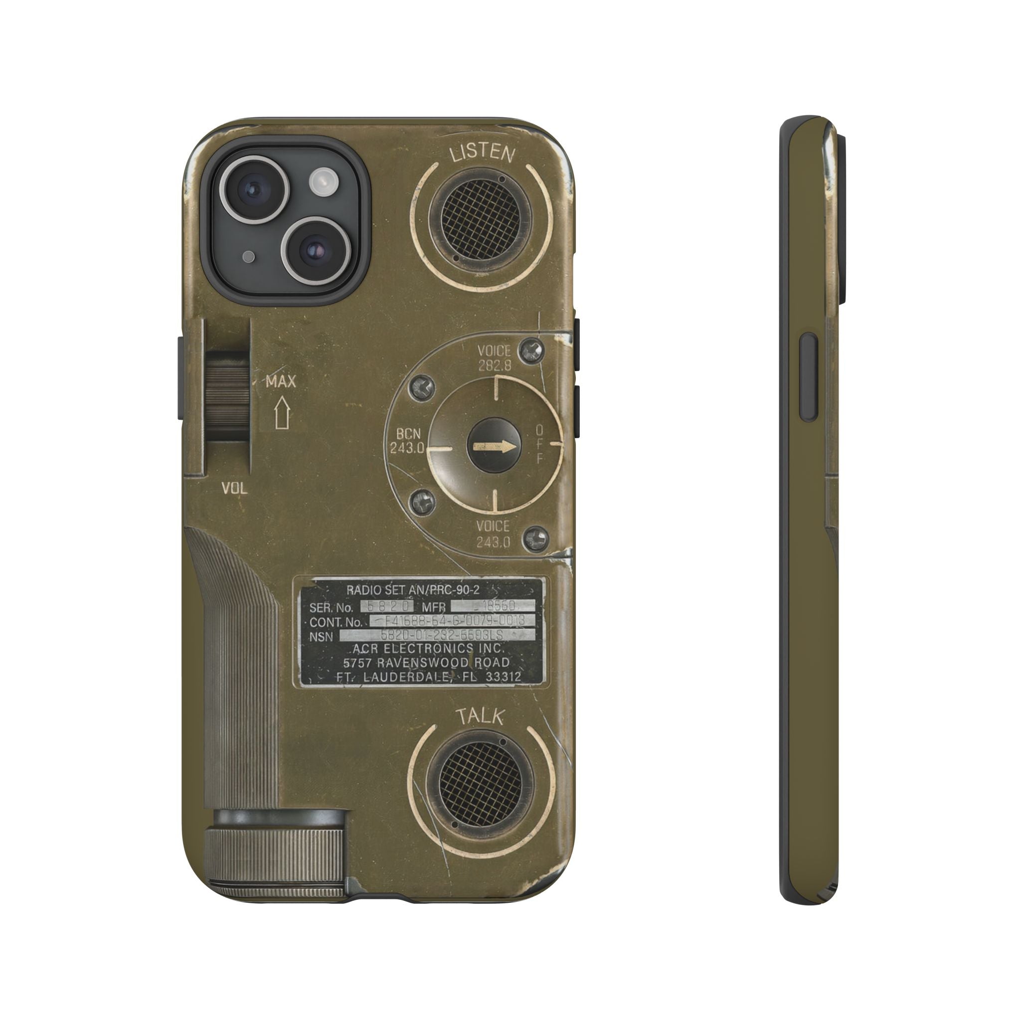 PRC-90 Tough Phone Cases for iPhone - I Love a Hangar