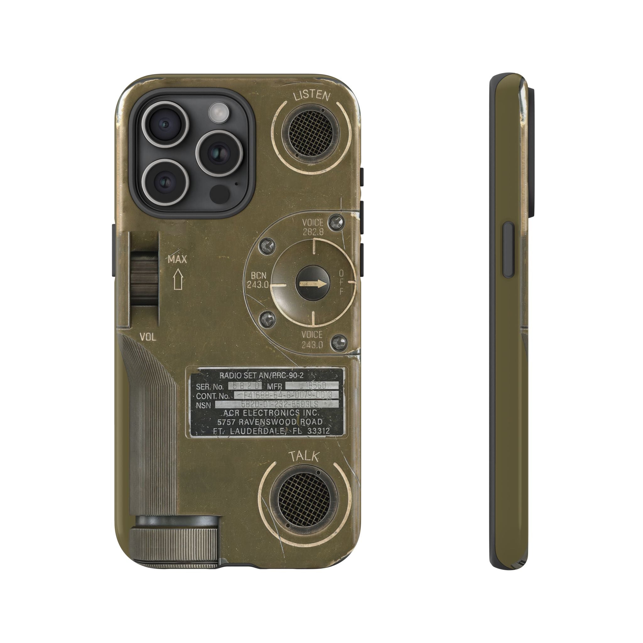 PRC-90 Tough Phone Cases for iPhone - I Love a Hangar