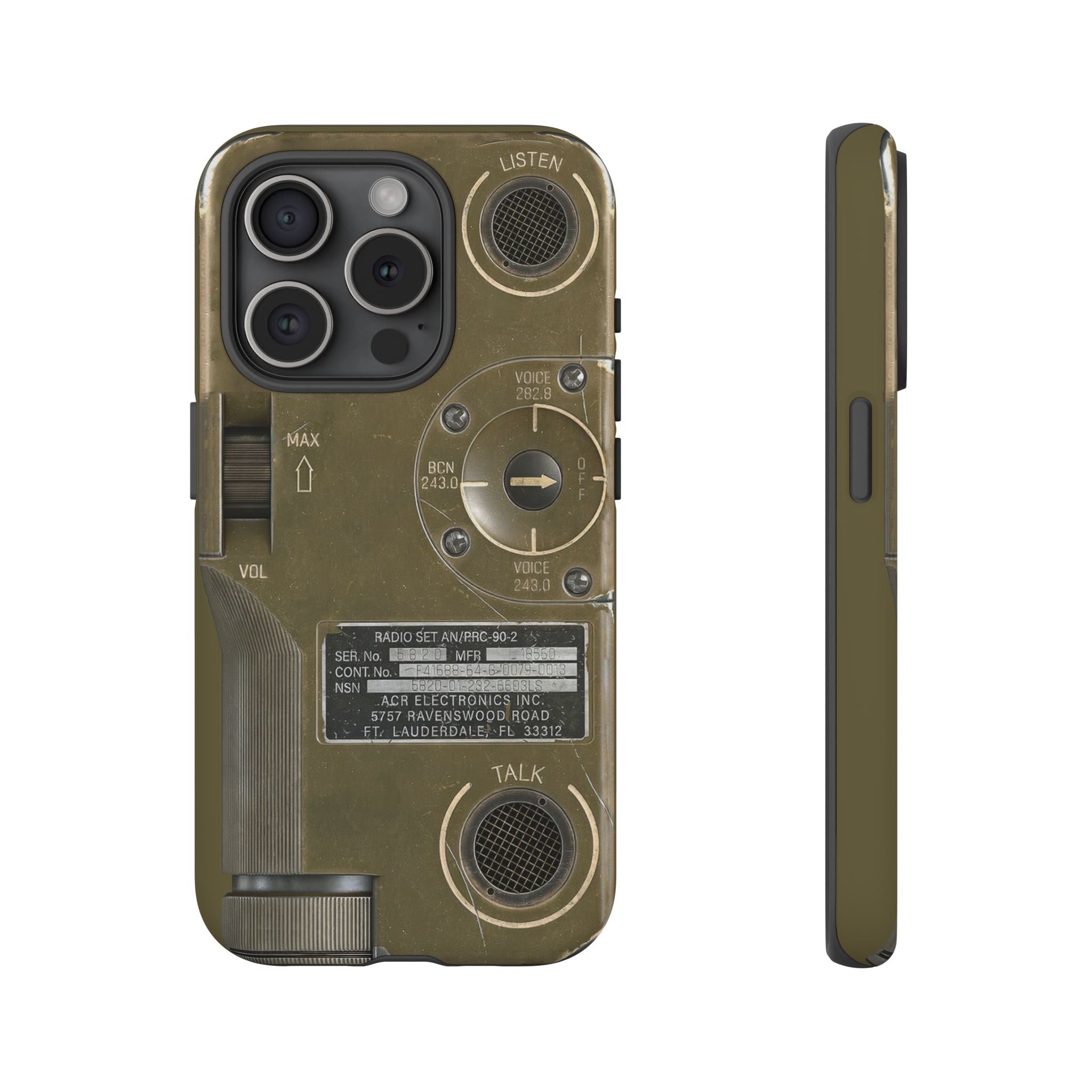 PRC-90 Tough Phone Cases for iPhone - I Love a Hangar
