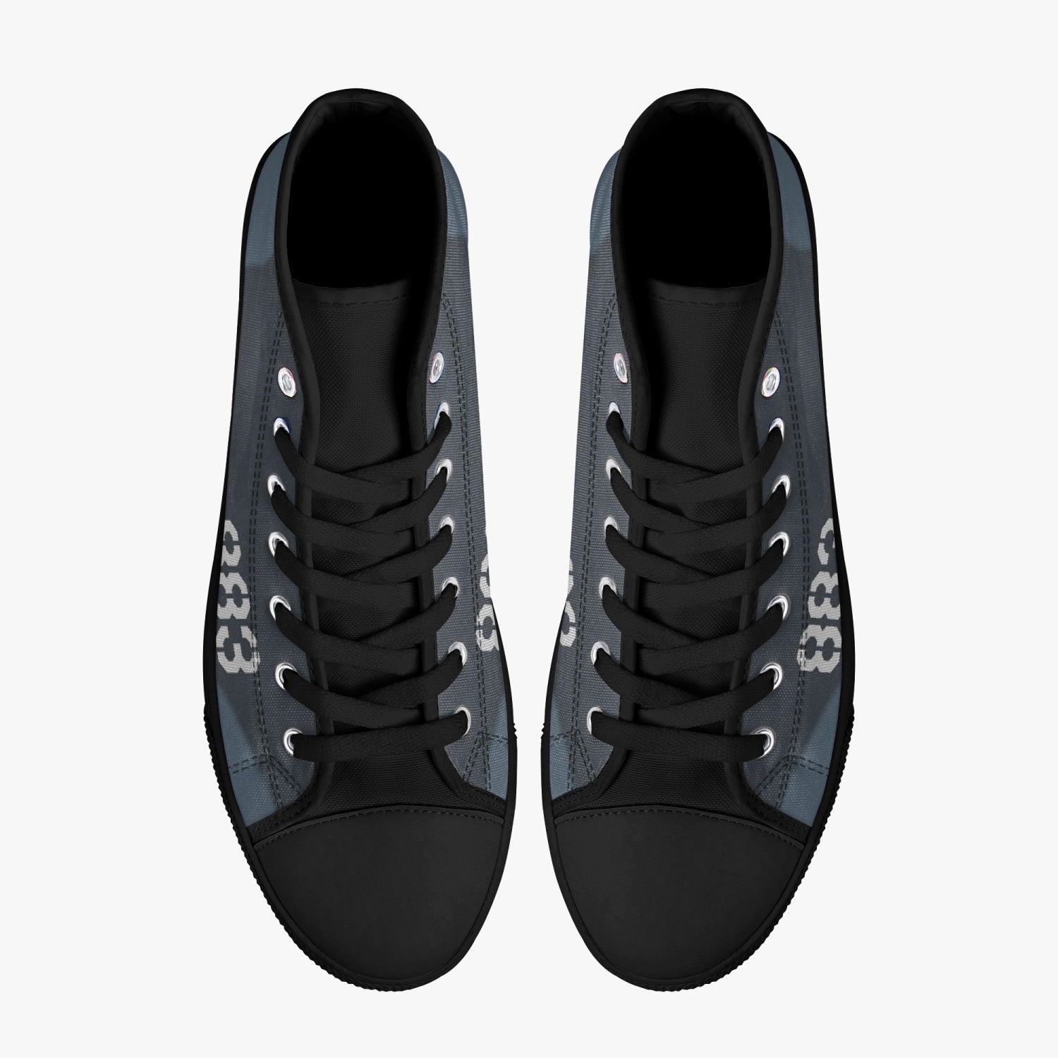 F4U Corsair "White 883" High Top Canvas Shoes - I Love a Hangar