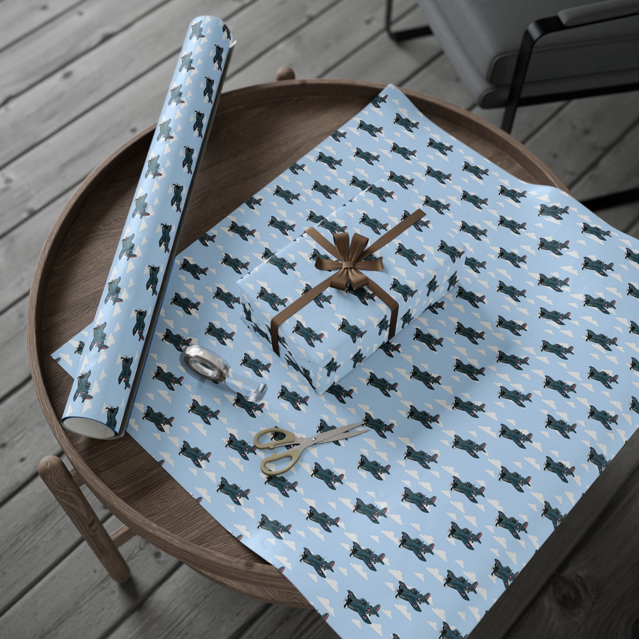 F4F Wildcat Wrapping Paper