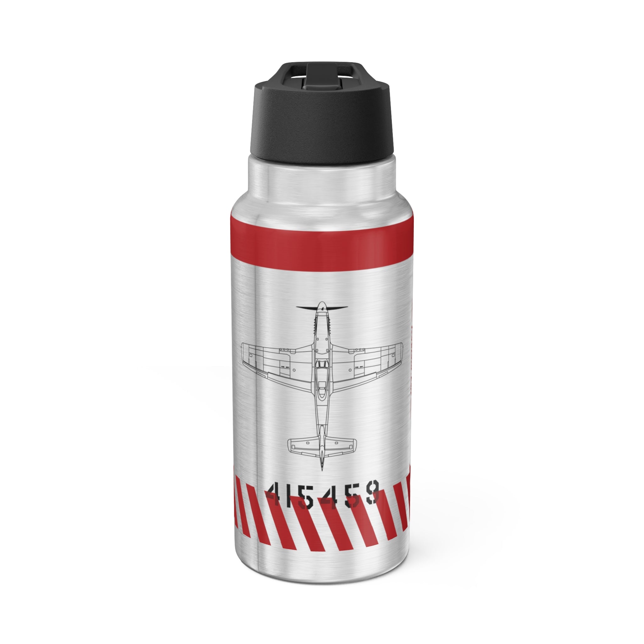 P-51 "American Beauty" Inspired Tumbler, 32oz (950ml) - I Love a Hangar