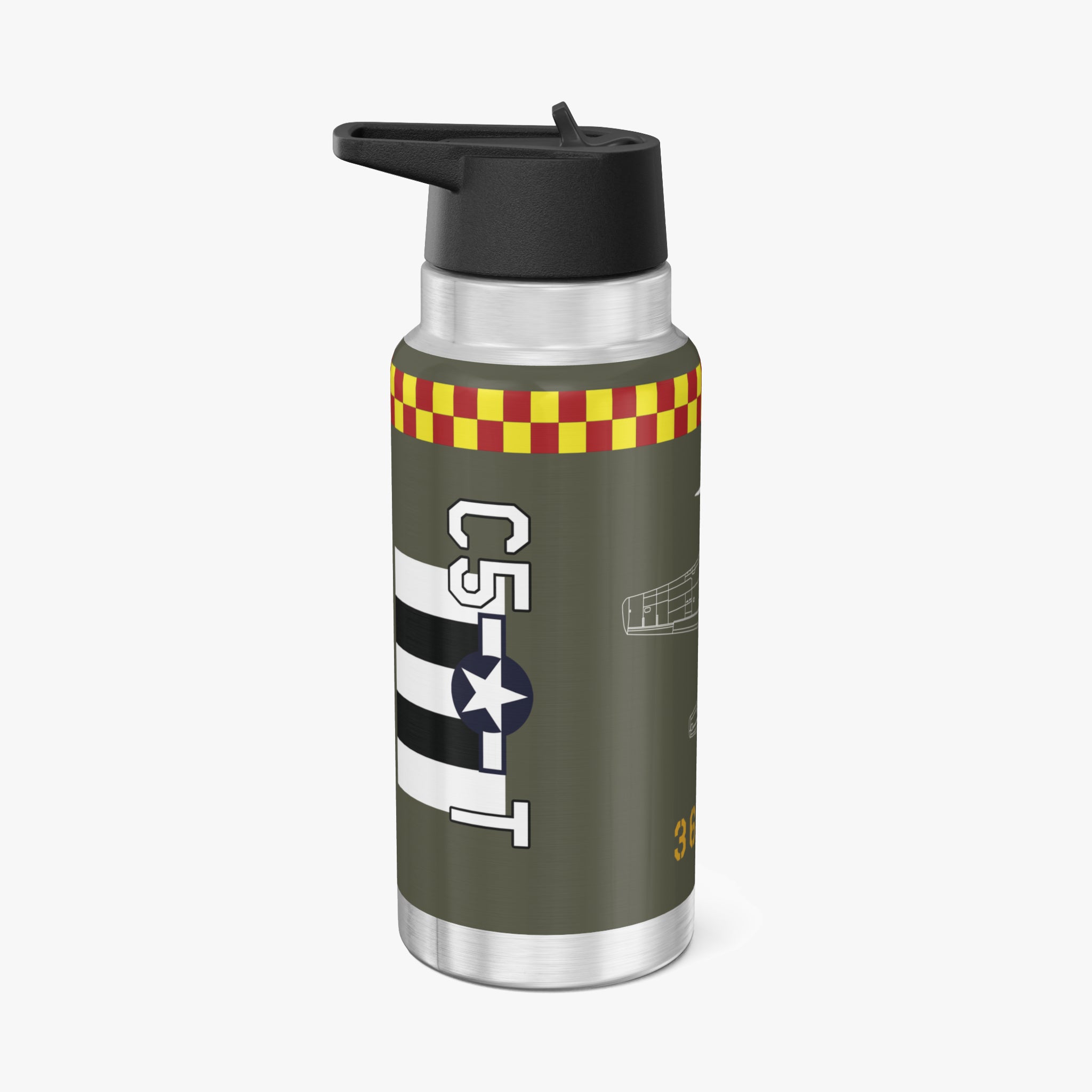 P-51 "Hurry Home Honey" Tumbler, 32oz (950ml) - I Love a Hangar
