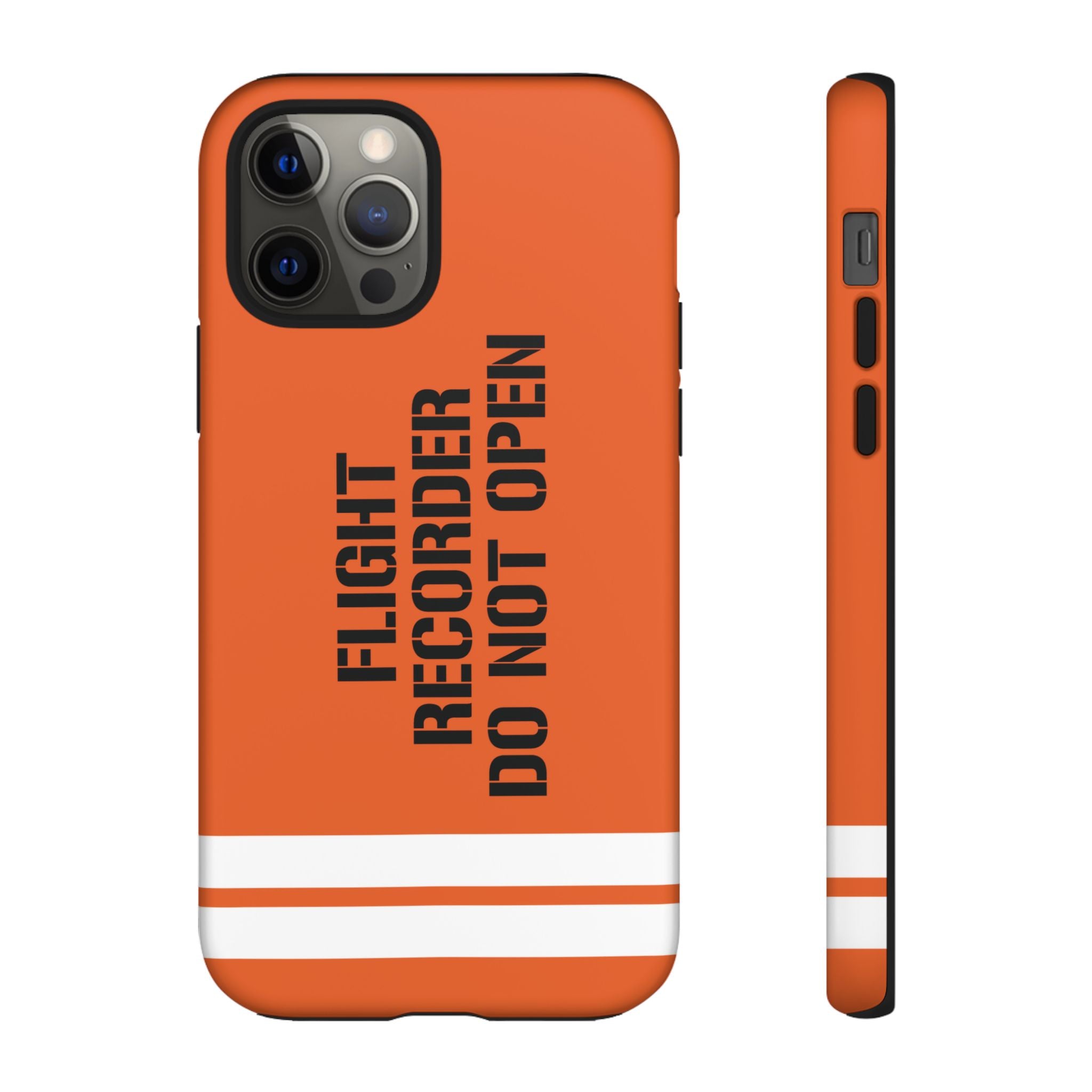 Flight Data Recorder Style Tough Phone Cases for iPhone