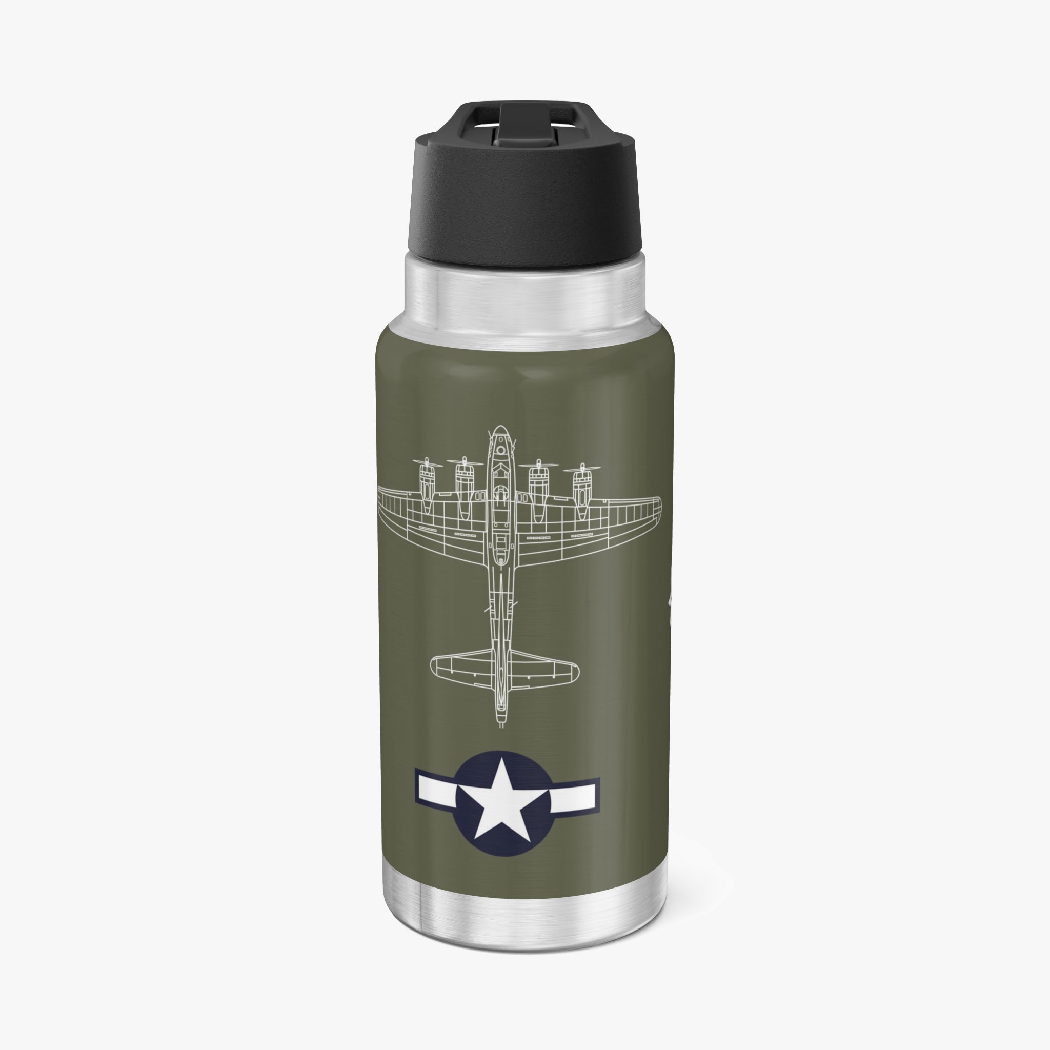 B-17 "Spirit of '44" Tumbler, 32oz (950ml) - I Love a Hangar