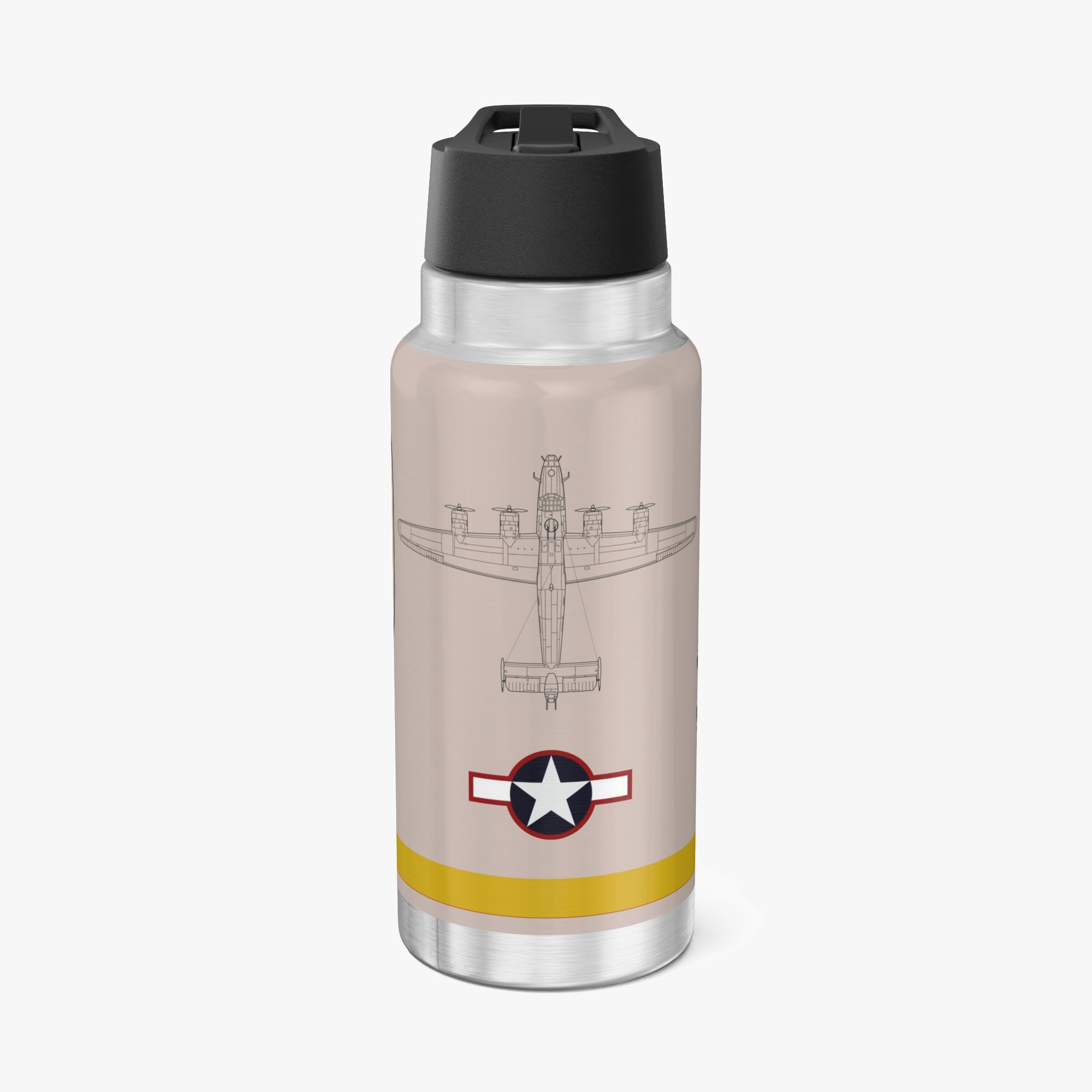 B-24 "Strawberry Bitch" Tumbler, 32oz (950ml) - I Love a Hangar
