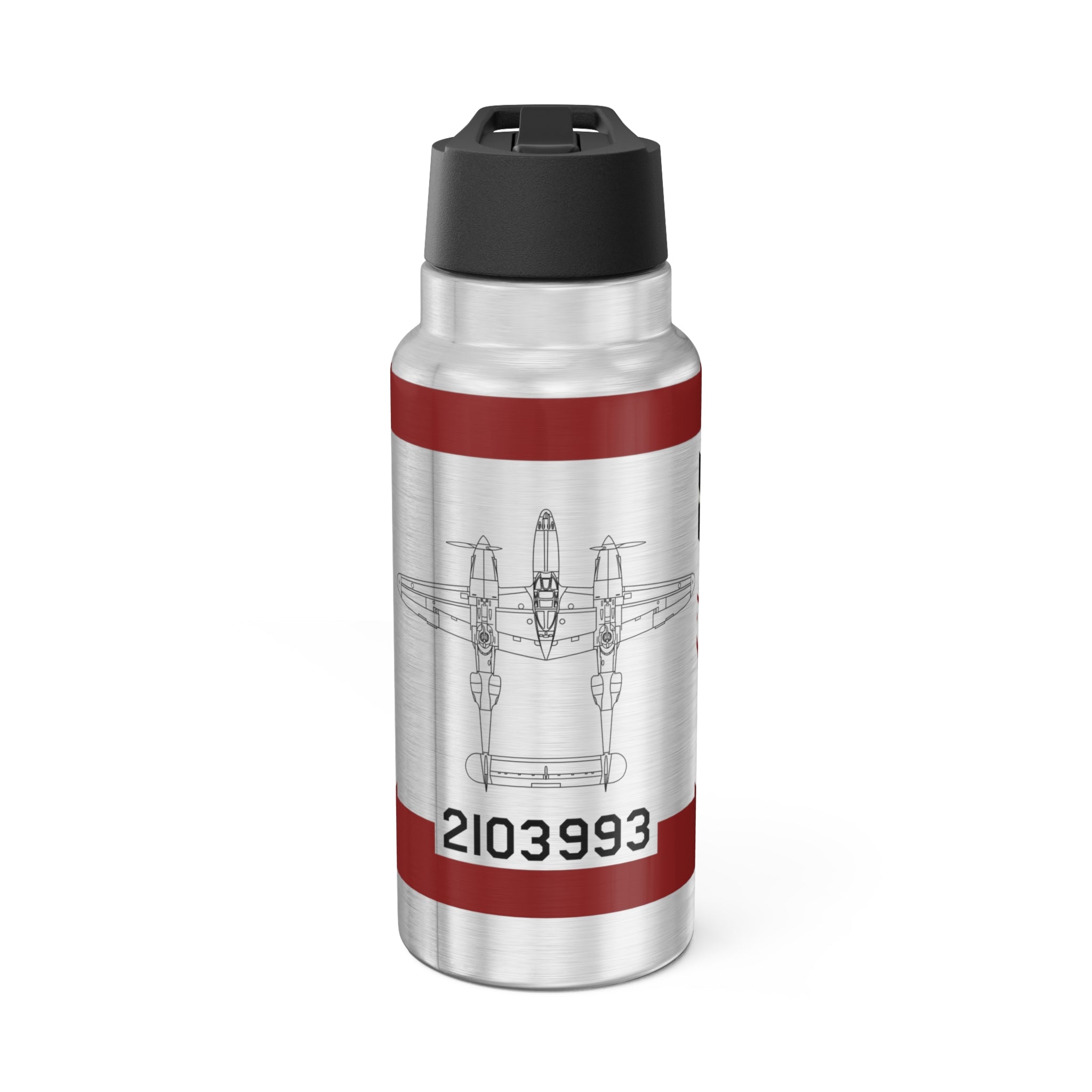 P-38 "Marge" Inspired Tumbler, 32oz (950ml) - I Love a Hangar