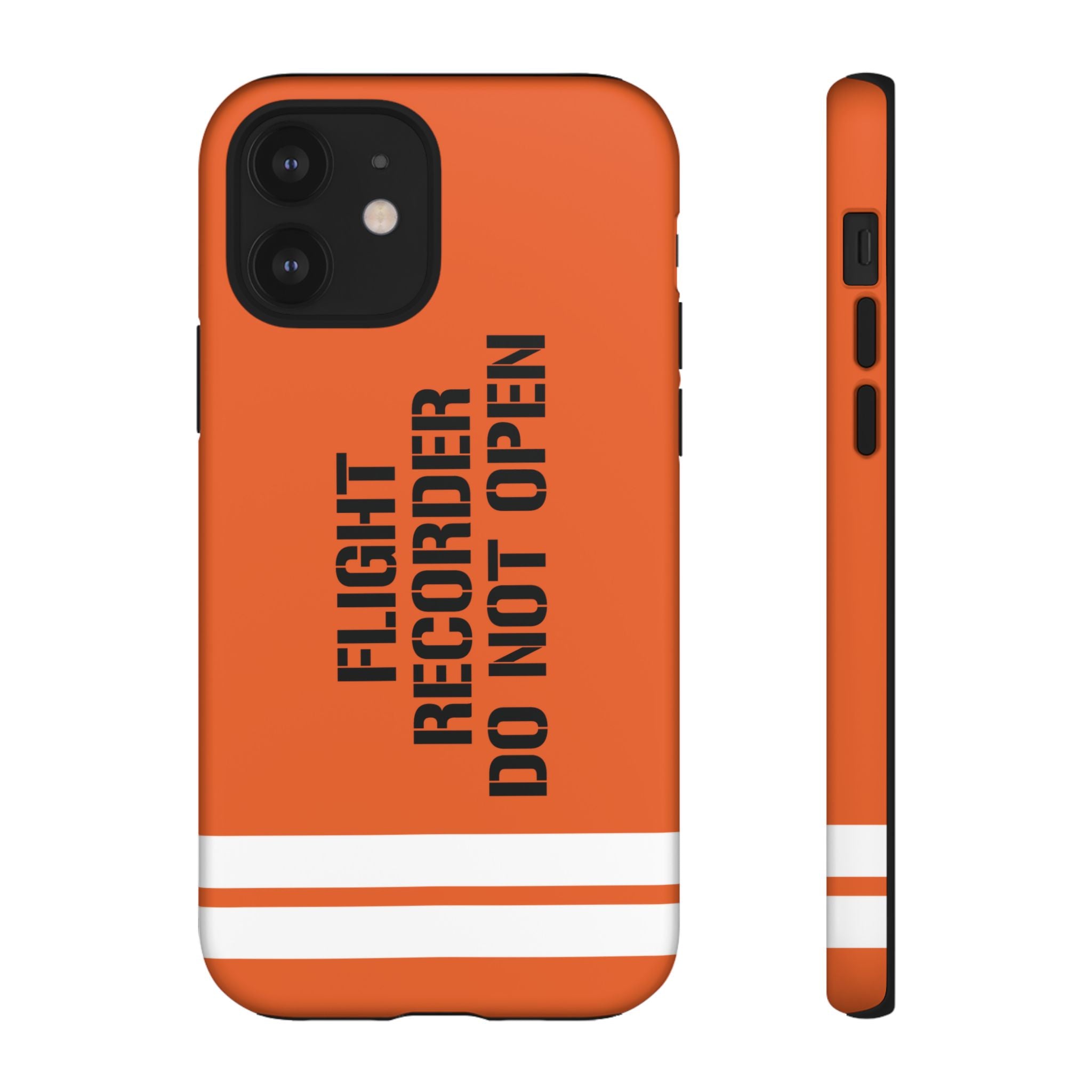 Flight Data Recorder Style Tough Phone Cases for iPhone