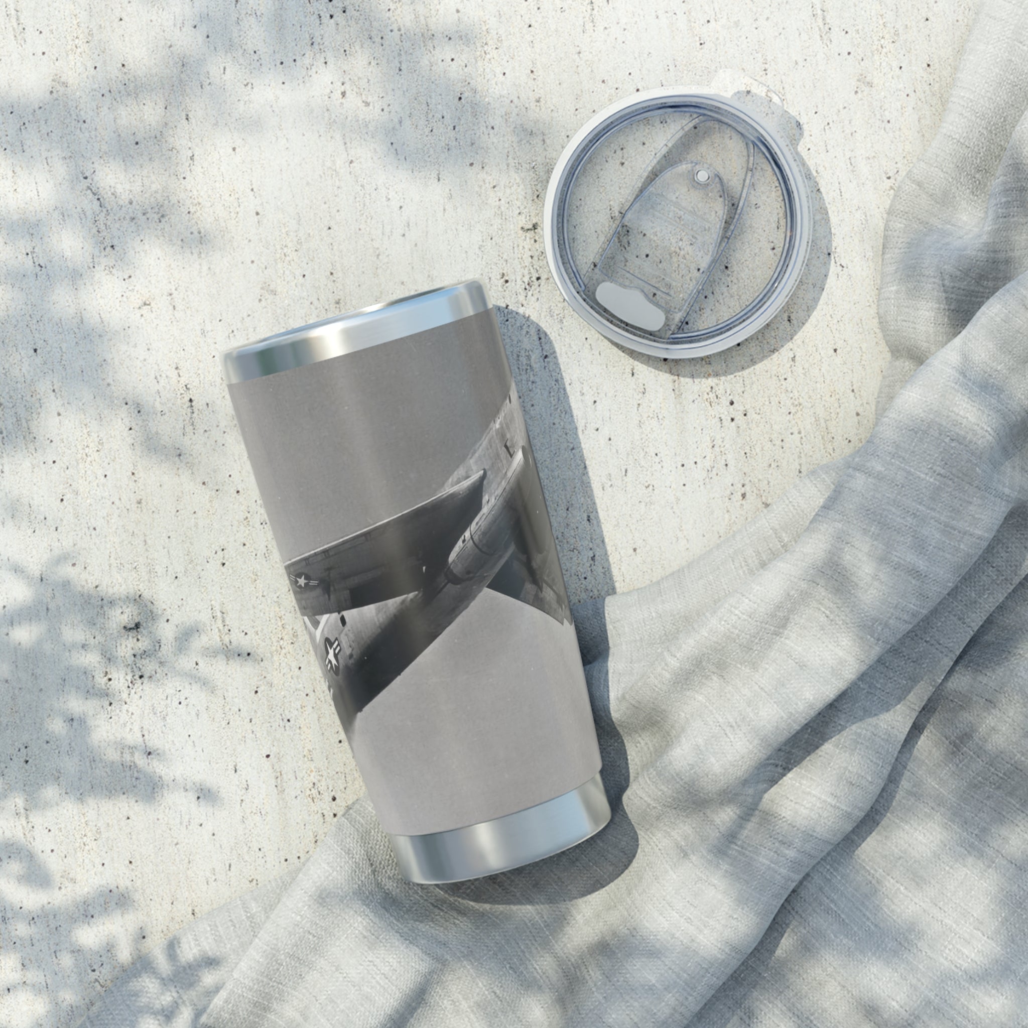 XB-51 "Flying Cigar" JATO 20oz (590ml) Stainless Steel Tumbler - I Love a Hangar