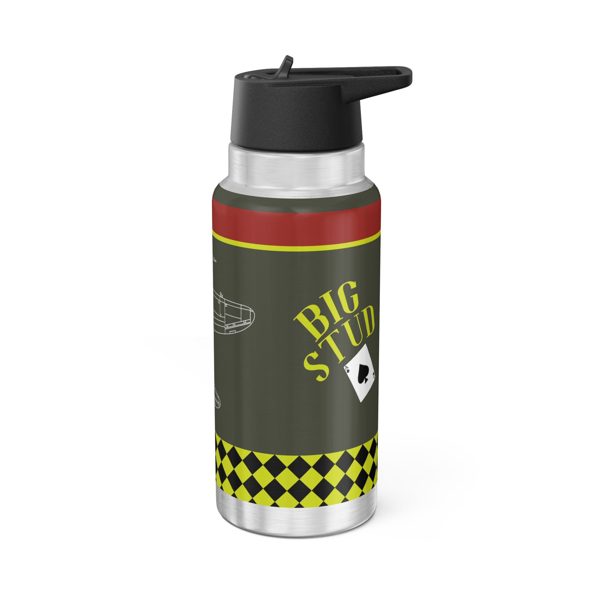 P-47 "Big Stud" Inspired Tumbler, 32oz (950ml) - I Love a Hangar