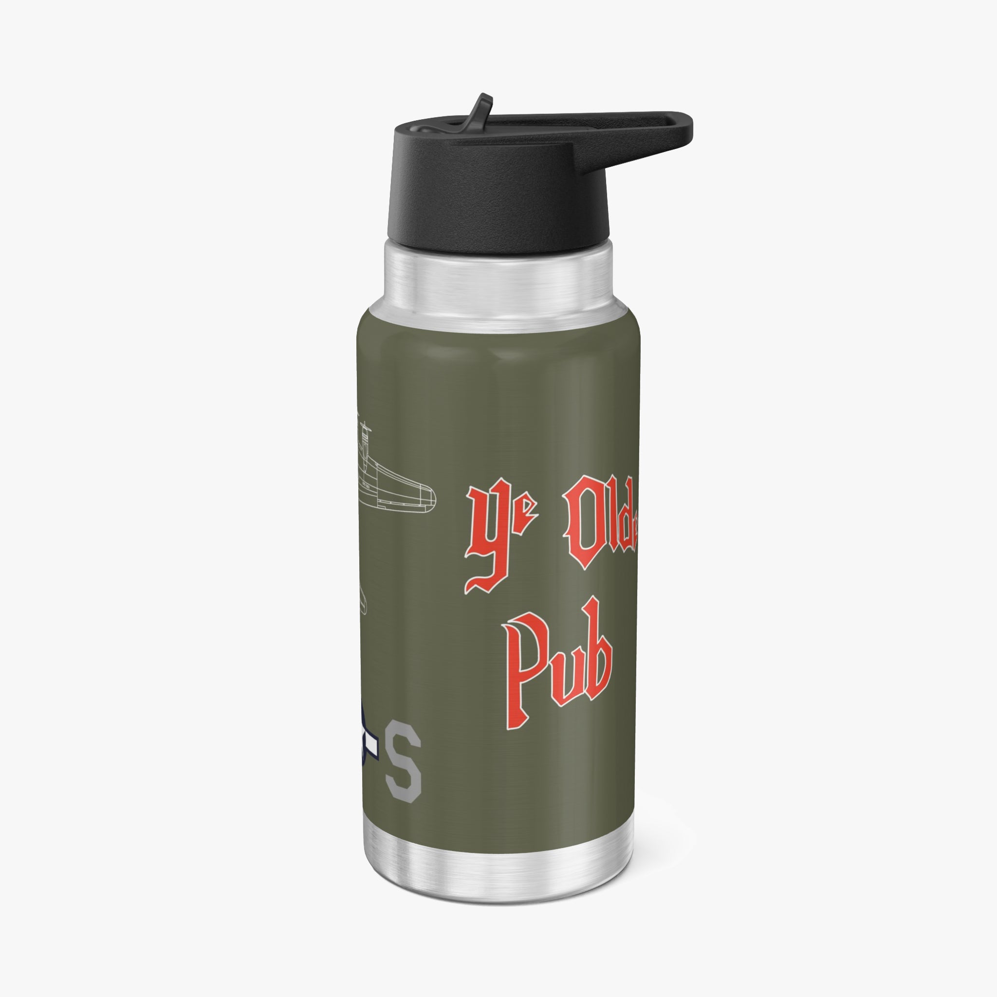 B-17 "Ye Olde Pub" Tumbler, 32oz (950ml) - I Love a Hangar