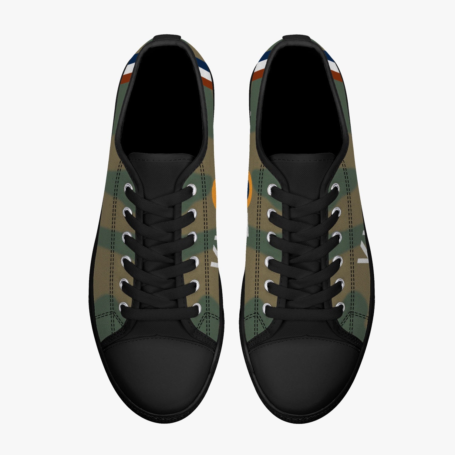 Hurricane "KW-Z" Low Top Canvas Shoes - I Love a Hangar