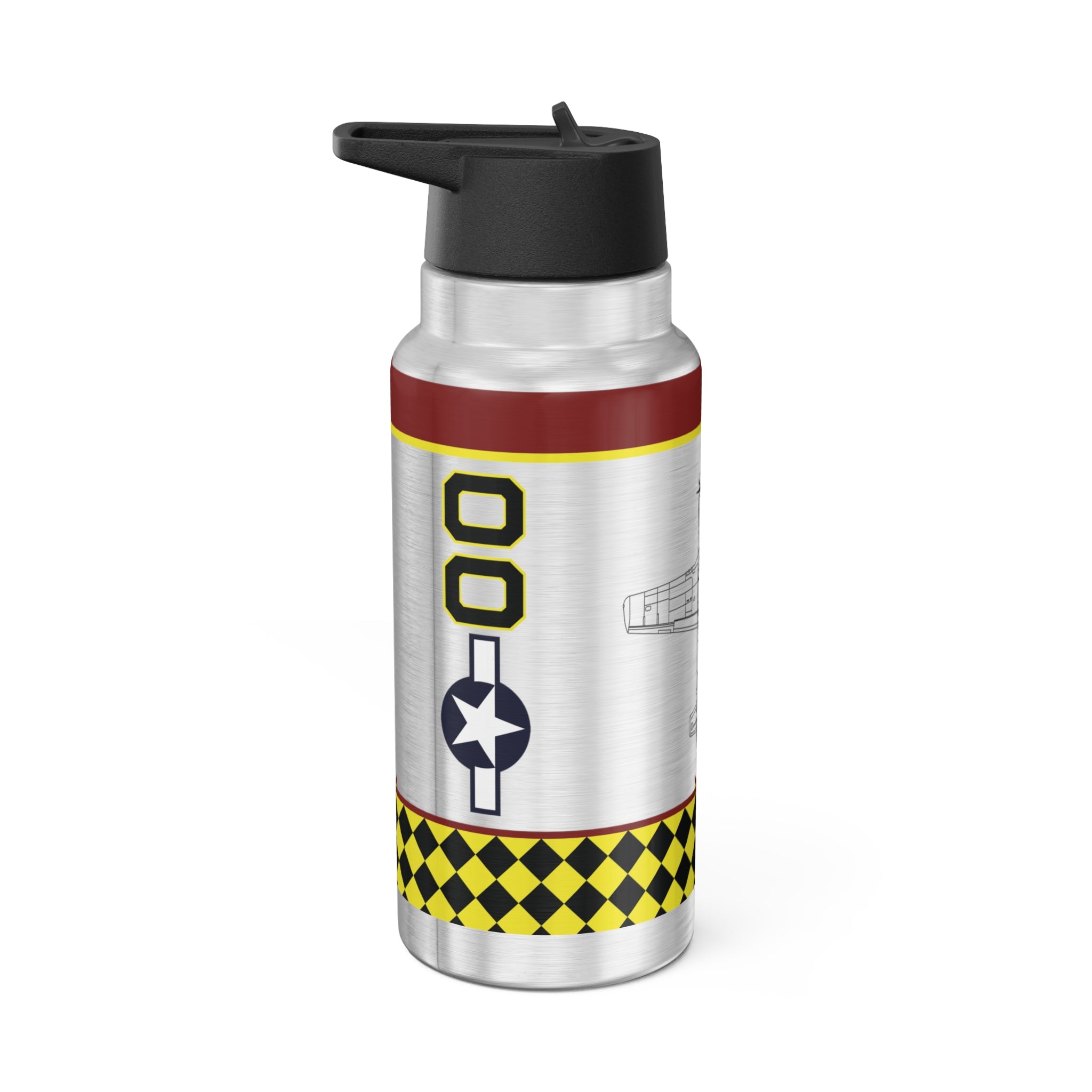 P-51 "Boo-Man Choo" Tumbler, 32oz (950ml) - I Love a Hangar