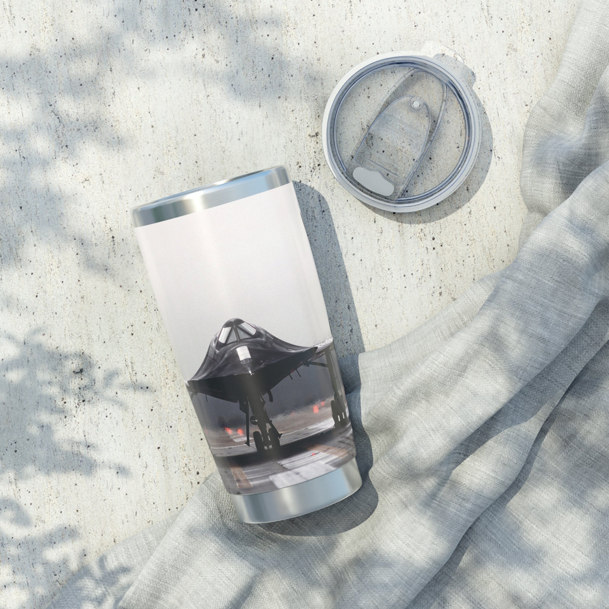 SR-71 "Blackbird" 20oz (590ml) Stainless Steel Tumbler - I Love a Hangar