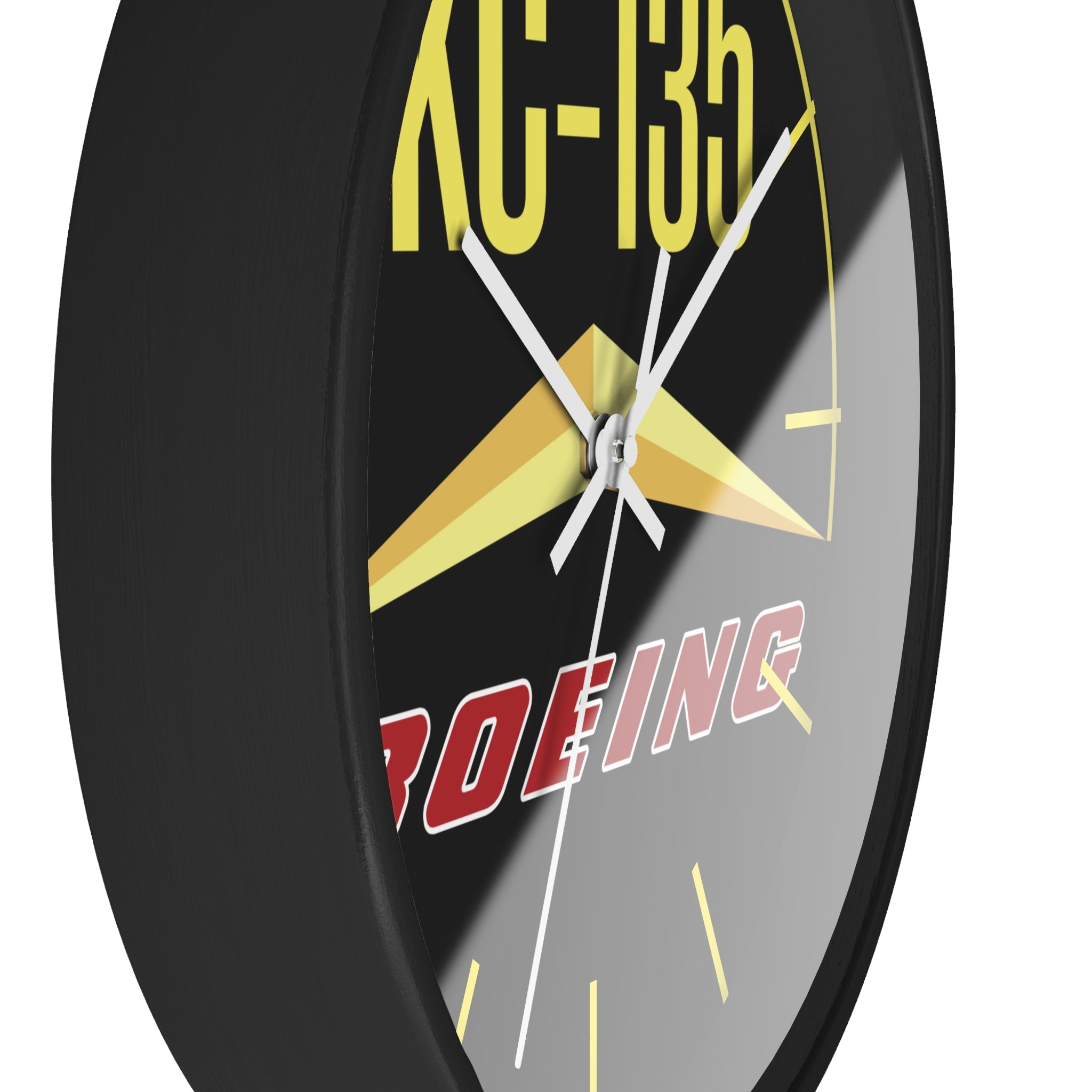 KC-135 Yoke Cap Wall Clock - I Love a Hangar