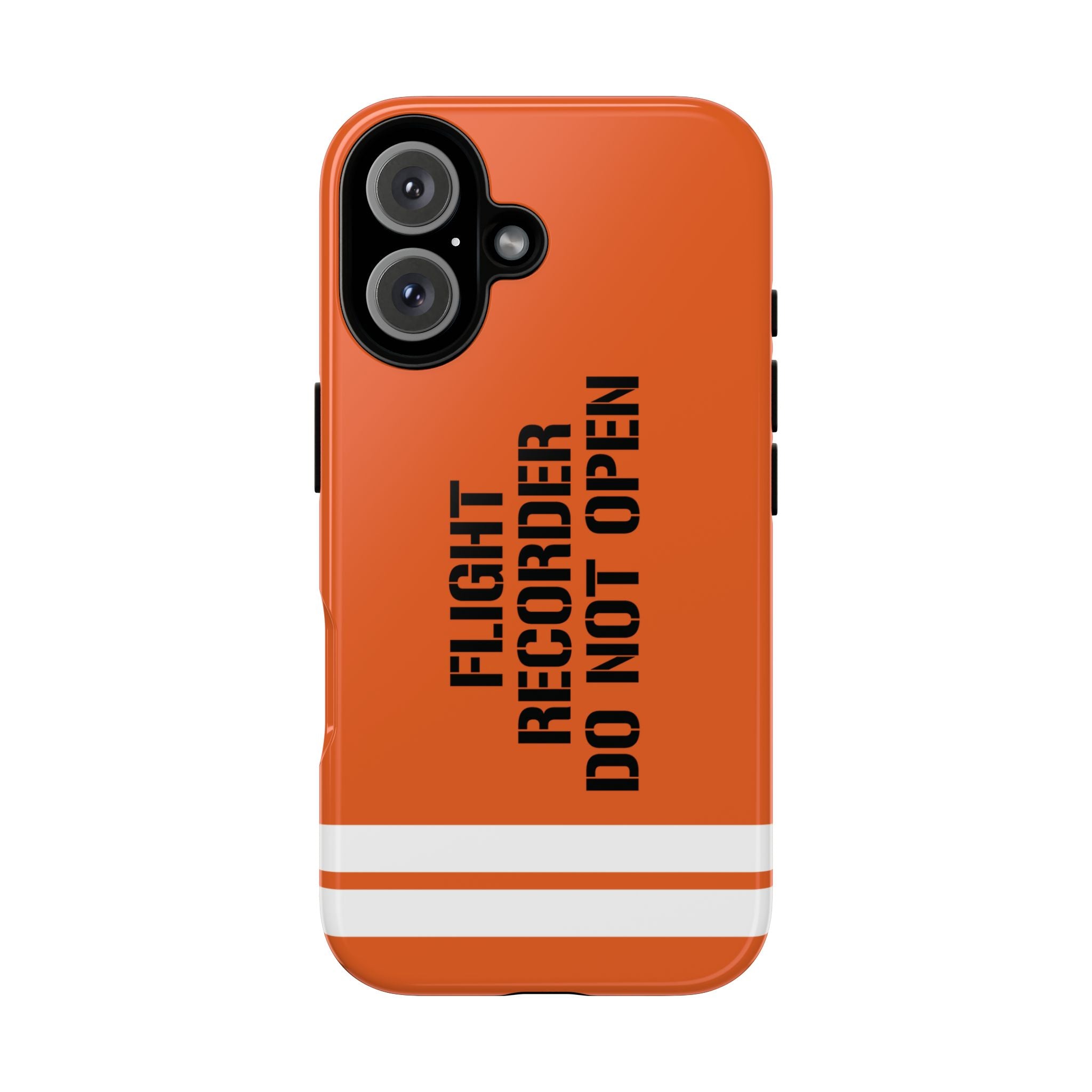 Flight Data Recorder Style Tough Phone Cases for iPhone