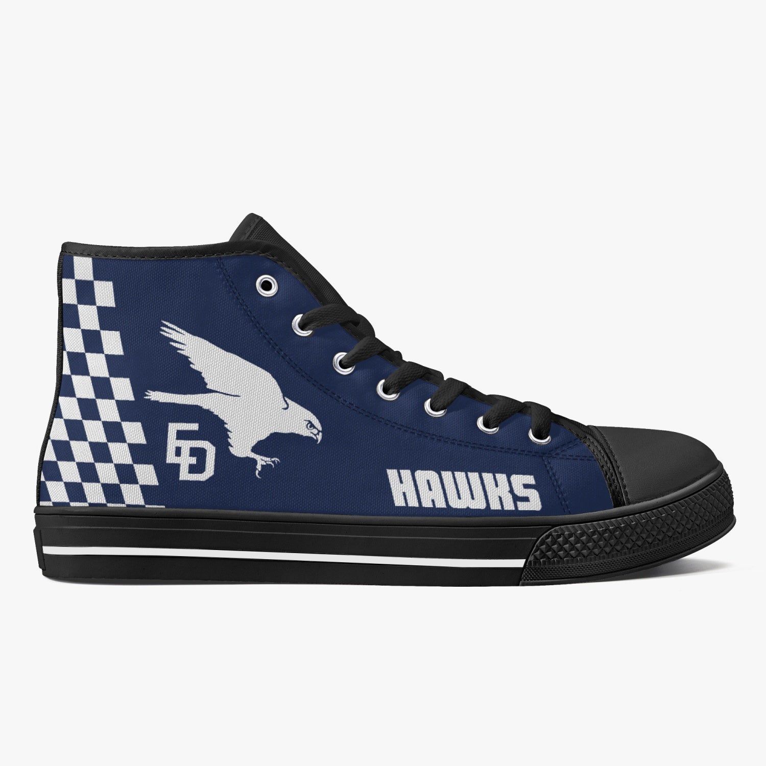 VMFA-533 "Hawks" (F-35 Edition) High Top Canvas Shoes - I Love a Hangar