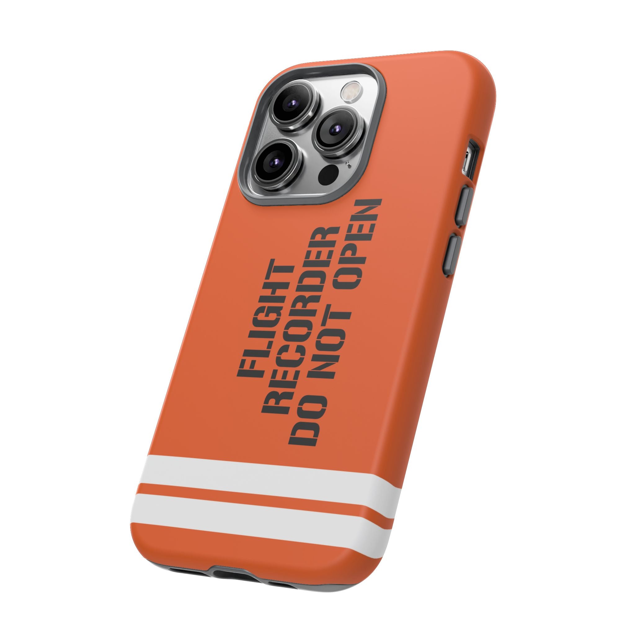 Flight Data Recorder Style Tough Phone Cases for iPhone