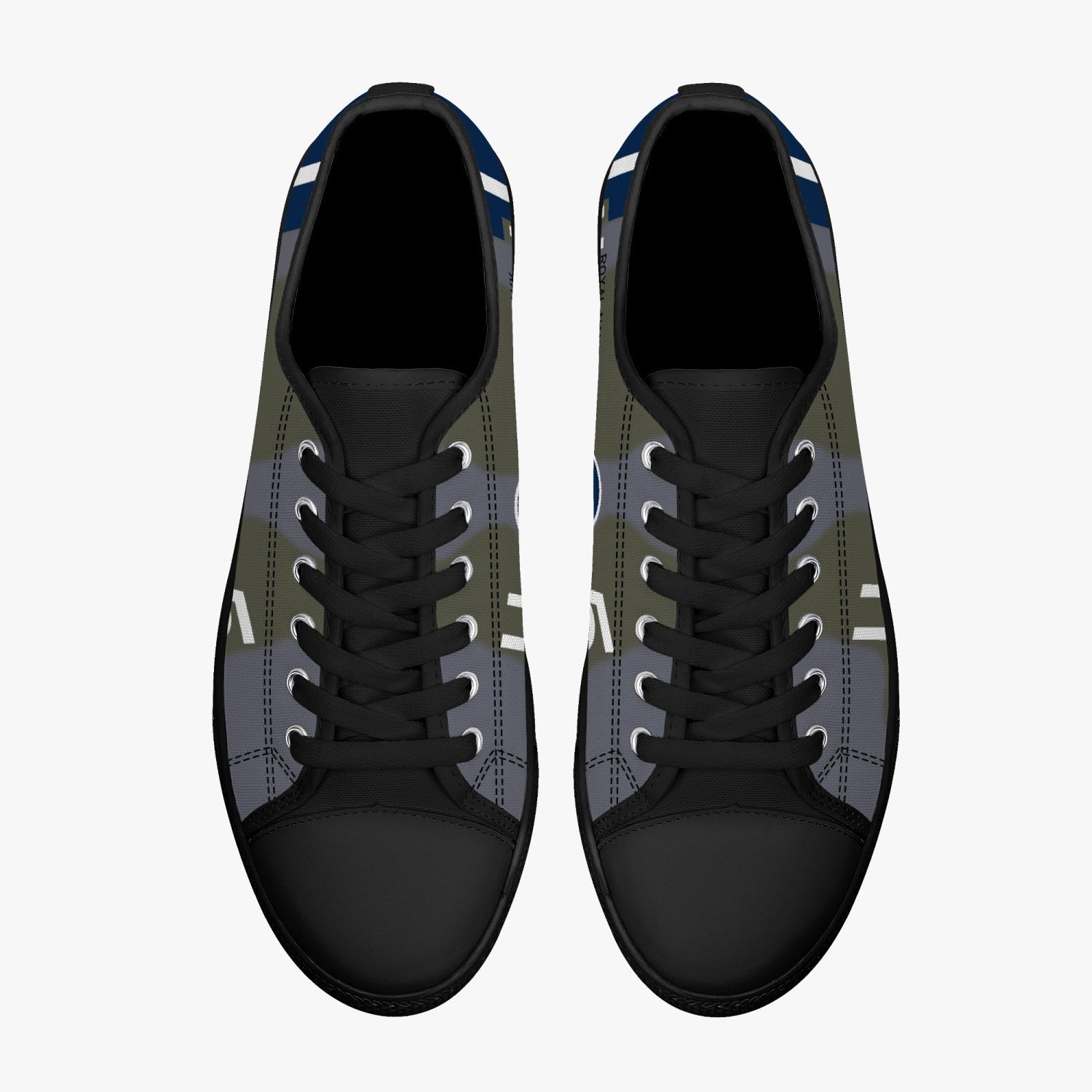 Seafire 11-5-N Low Top Canvas Shoes - I Love a Hangar