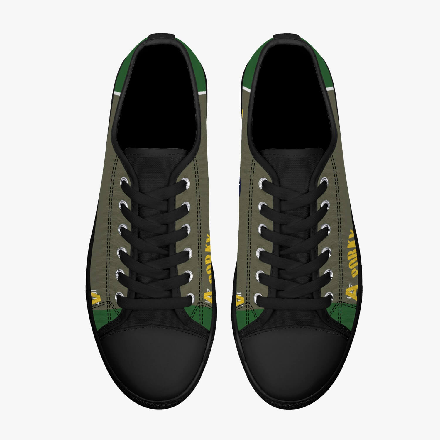P-38 "Porky II" Low Top Canvas Shoes - I Love a Hangar