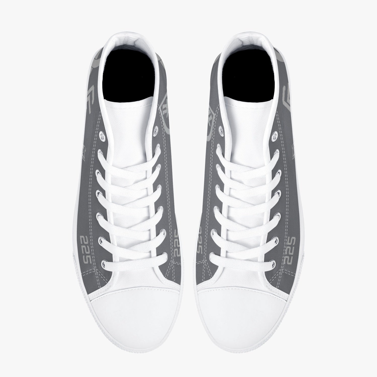 VMFA-225 "Vikings" High Top Canvas Shoes - I Love a Hangar