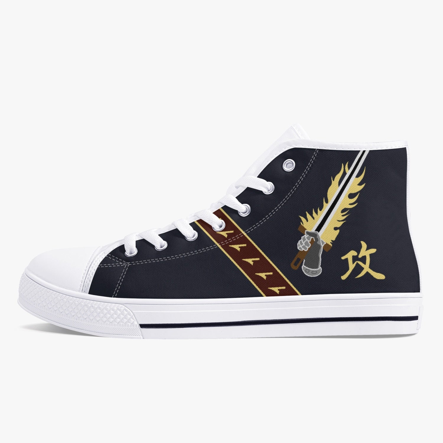 VAQ-136 "The Gauntlets" High Top Canvas Shoes - I Love a Hangar