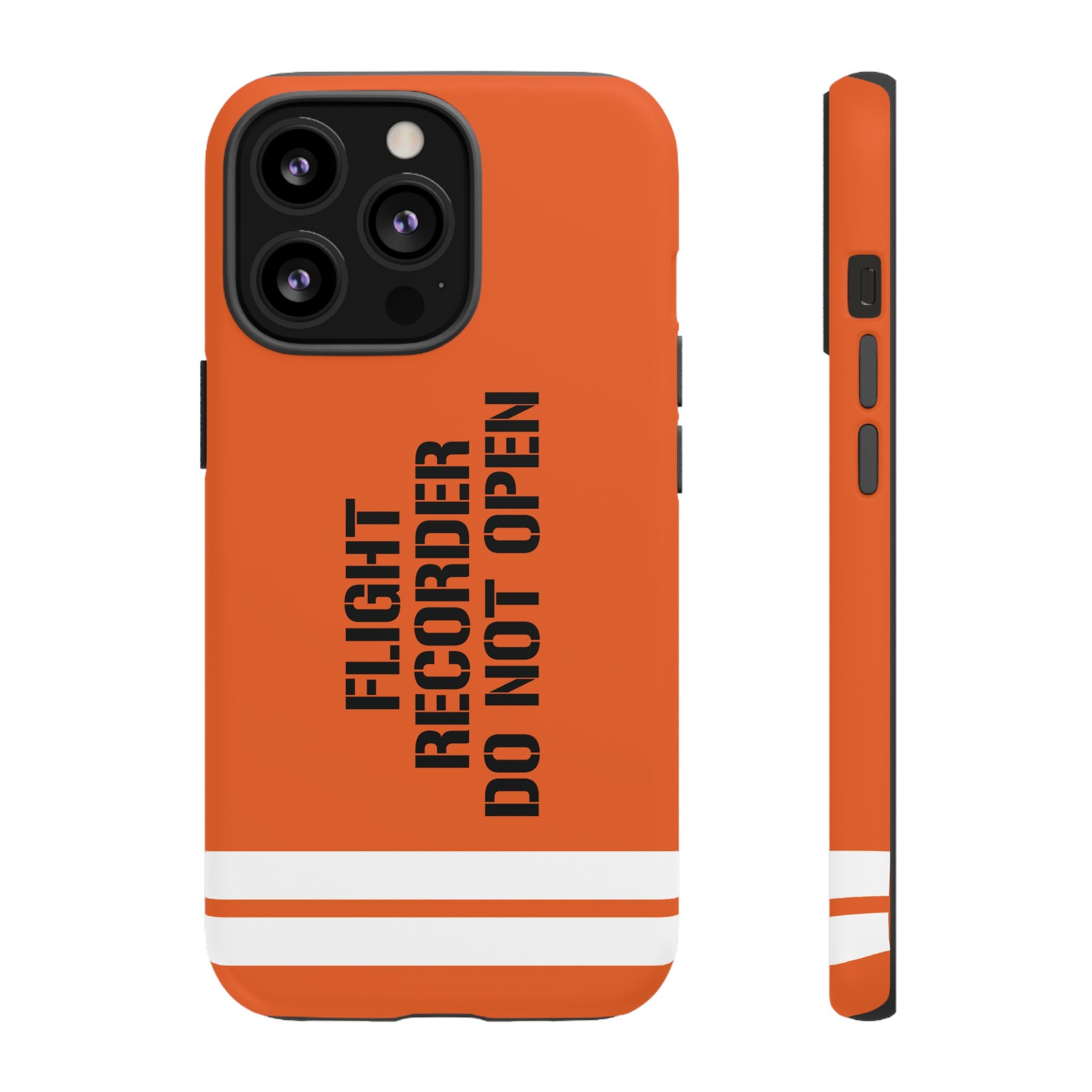 Flight Data Recorder Style Tough Phone Cases for iPhone