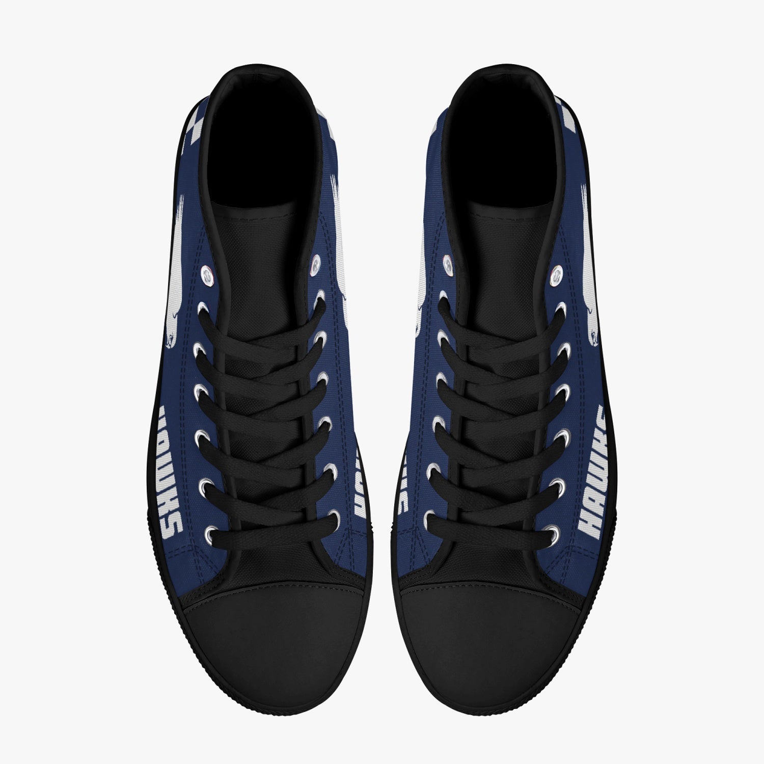 VMFA-533 "Hawks" (F-35 Edition) High Top Canvas Shoes - I Love a Hangar