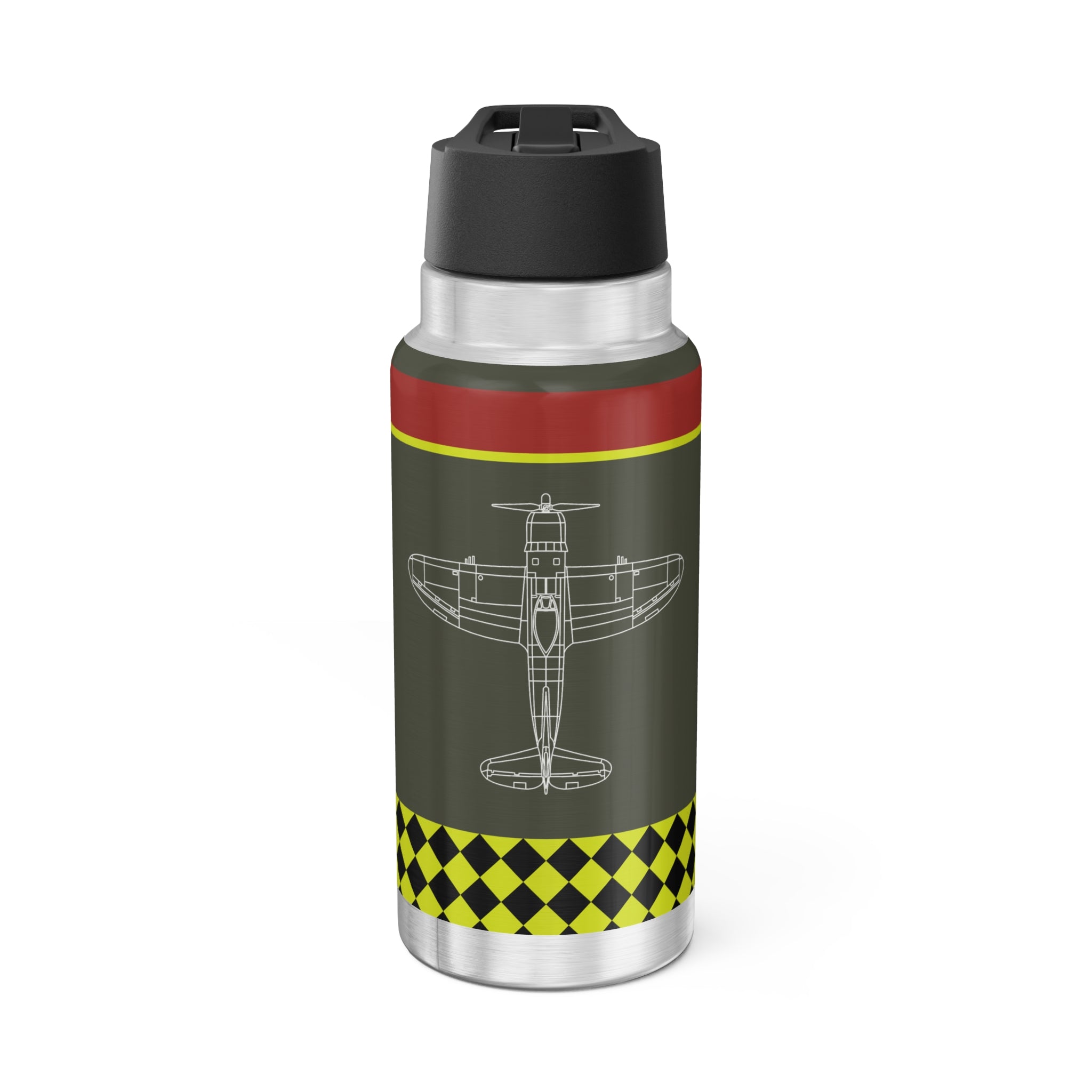 P-47 "Big Stud" Inspired Tumbler, 32oz (950ml) - I Love a Hangar