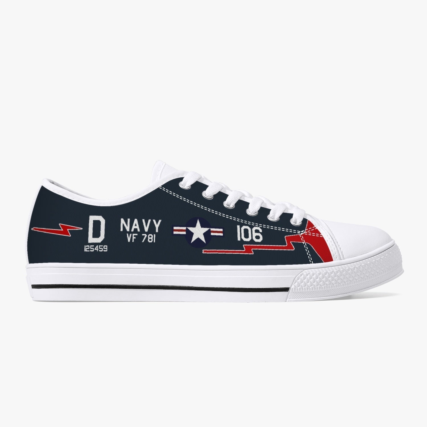 F9F-5 Panther "D106" Low Top Canvas Shoes - I Love a Hangar