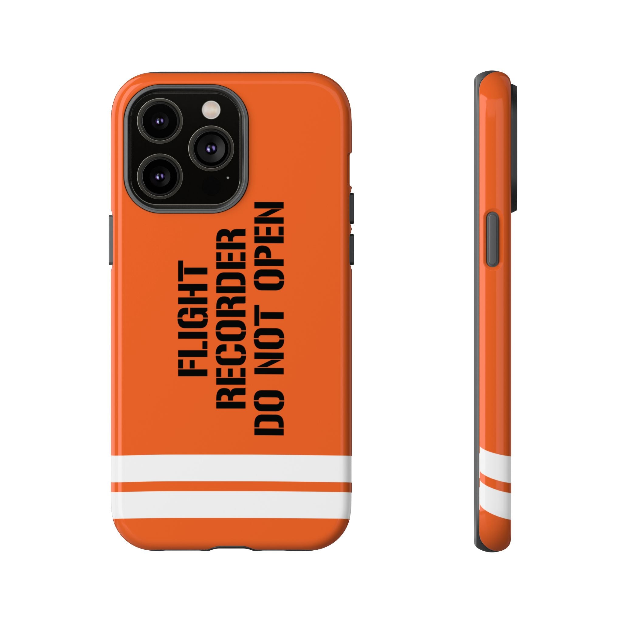 Flight Data Recorder Style Tough Phone Cases for iPhone
