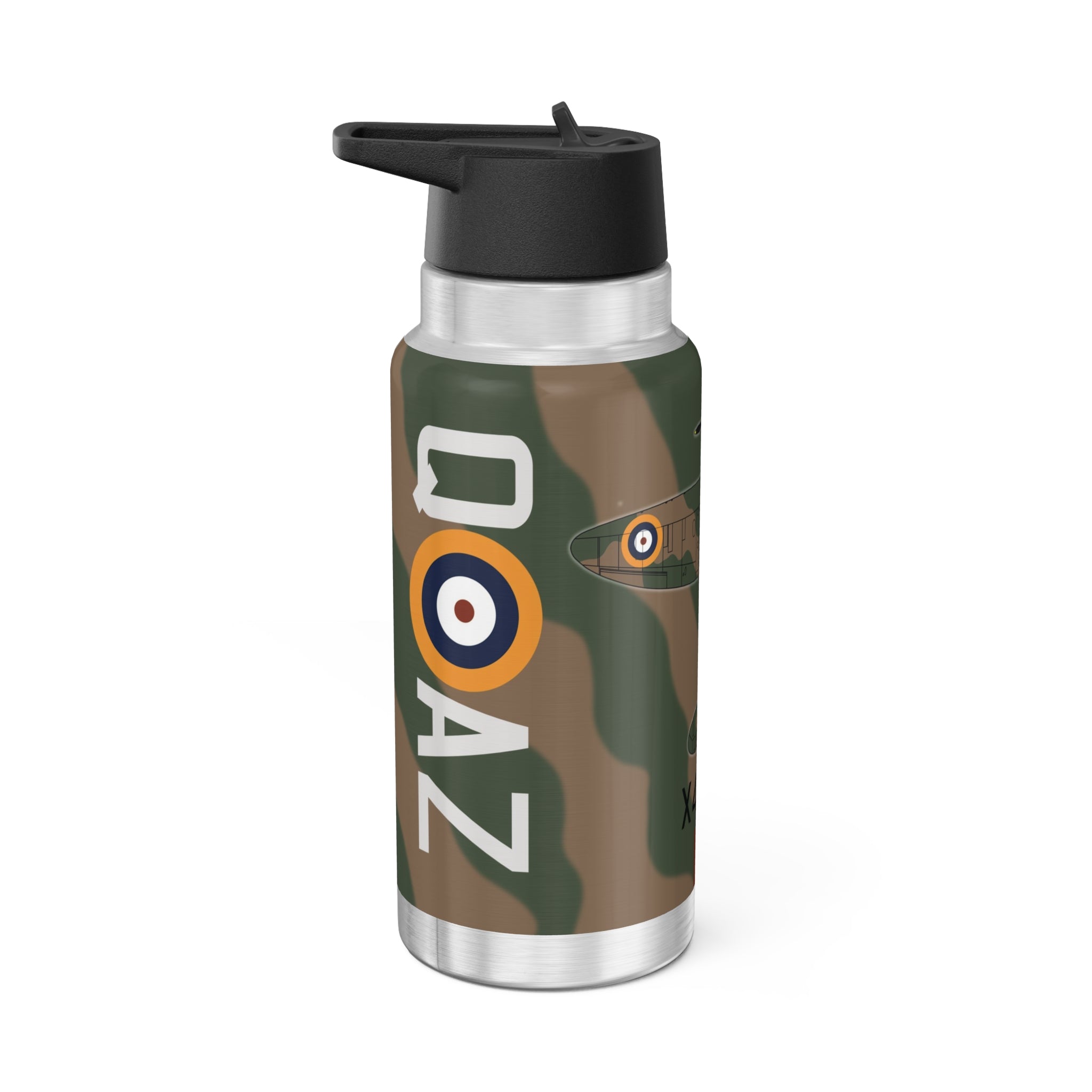 Spitfire "AZ-Q" of Pat Hughes  Tumbler, 32oz (950ml) - I Love a Hangar
