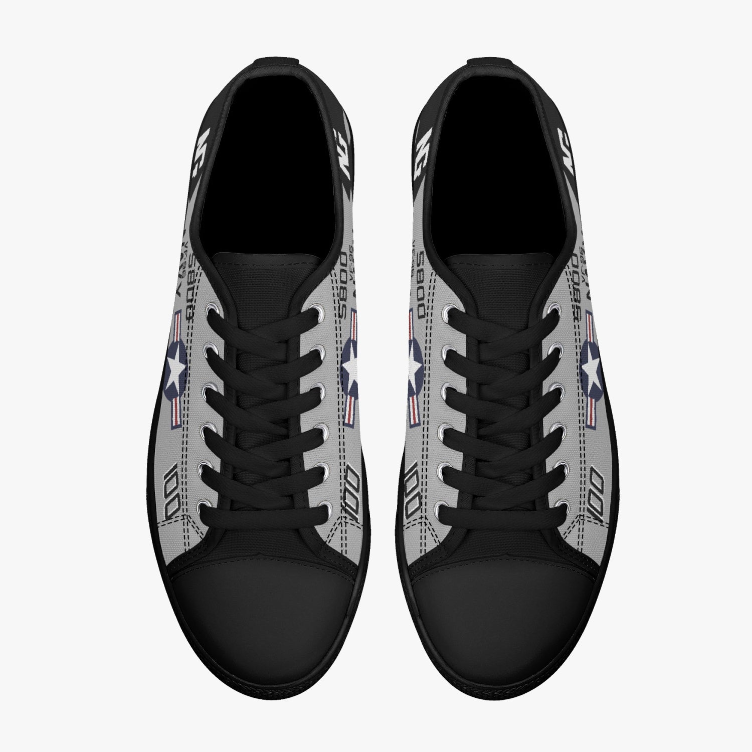 F-4 Phantom "Showtime 100" Low Top Canvas Shoes - I Love a Hangar