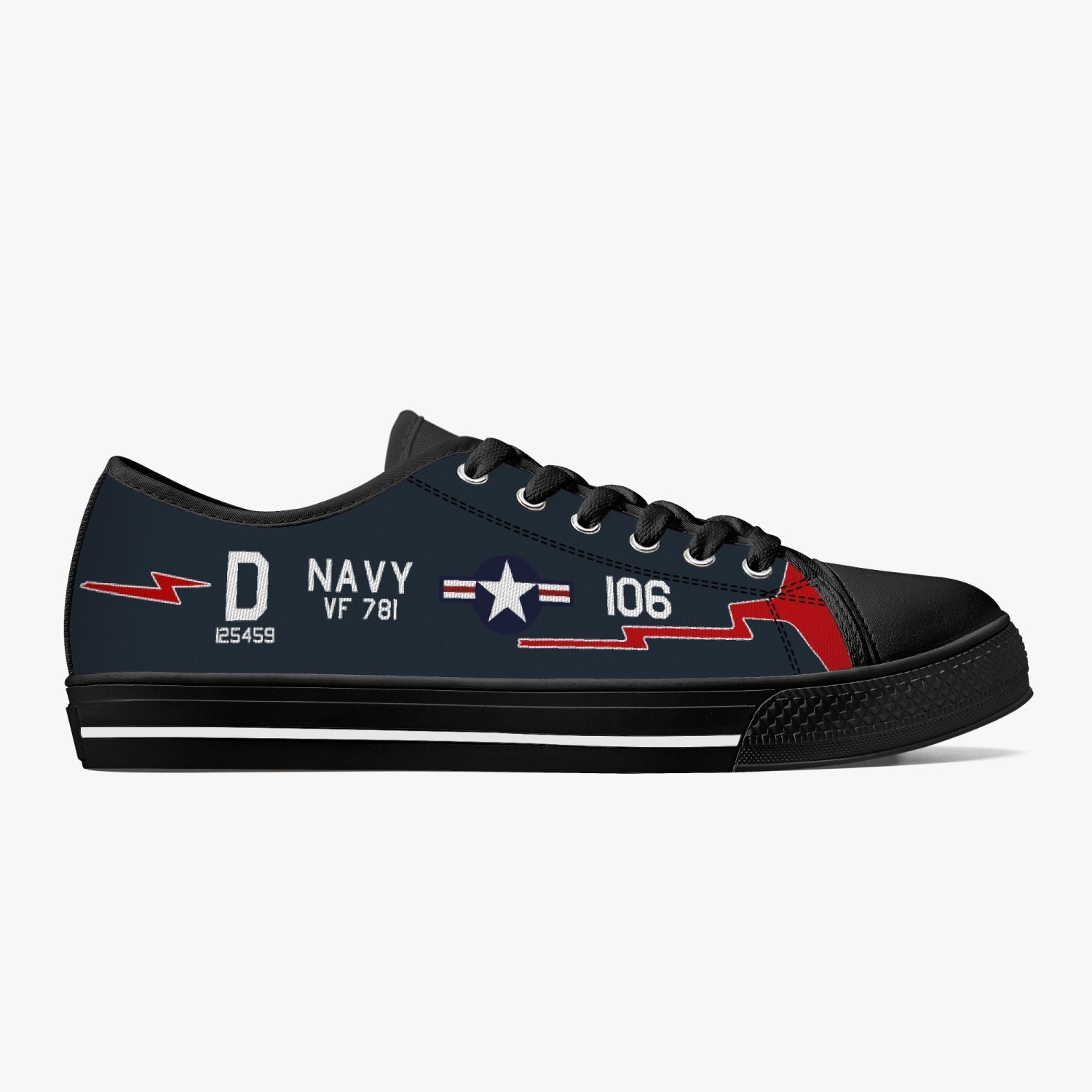 F9F-5 Panther "D106" Low Top Canvas Shoes - I Love a Hangar