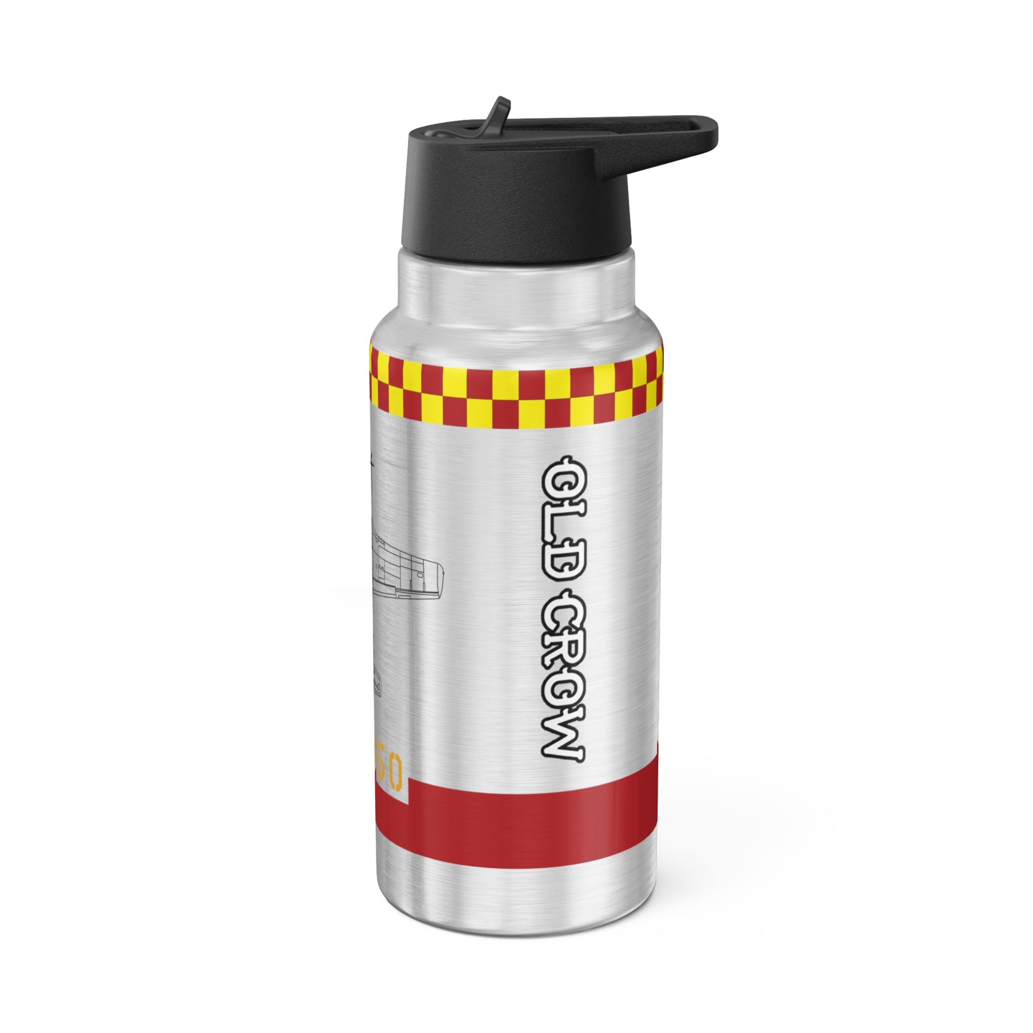 P-51 "Old Crow" Inspired Tumbler, 32oz (950ml) - I Love a Hangar