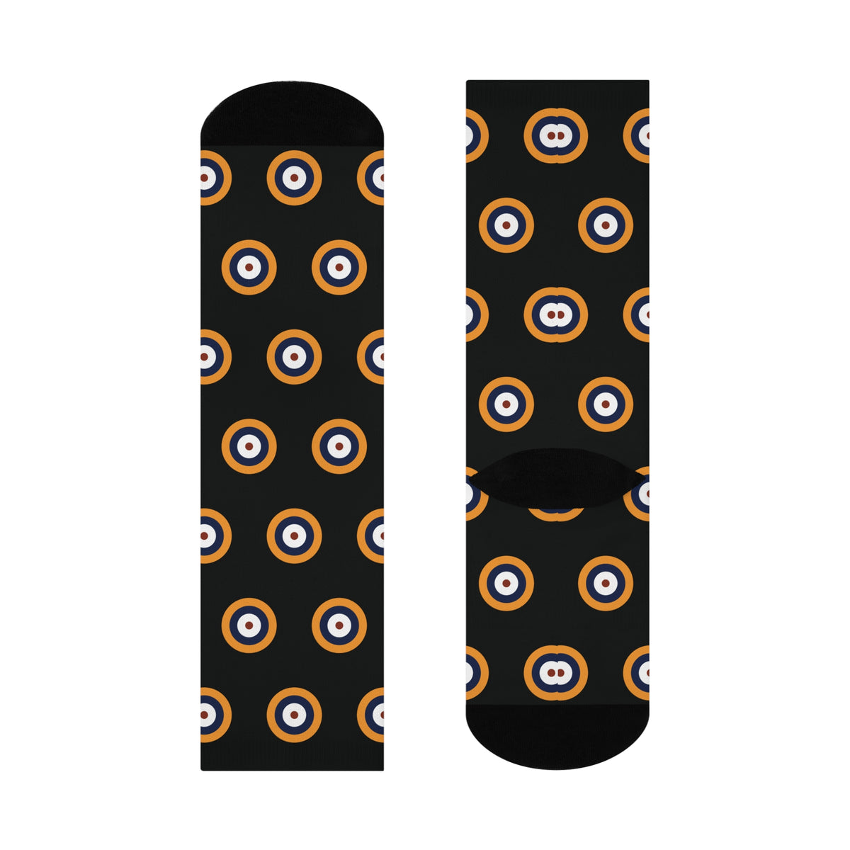 RAF Roundel (Type A.1) Pattern Cushioned Crew Socks