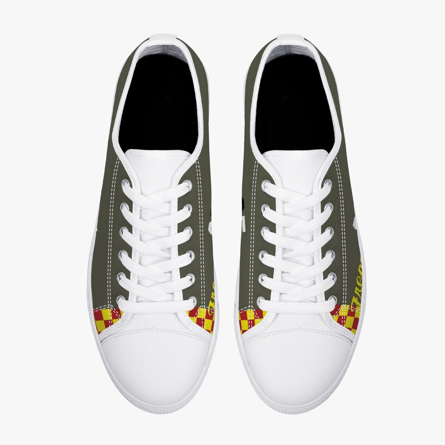 P-51 "Frenesi" Low Top Canvas Shoes - I Love a Hangar