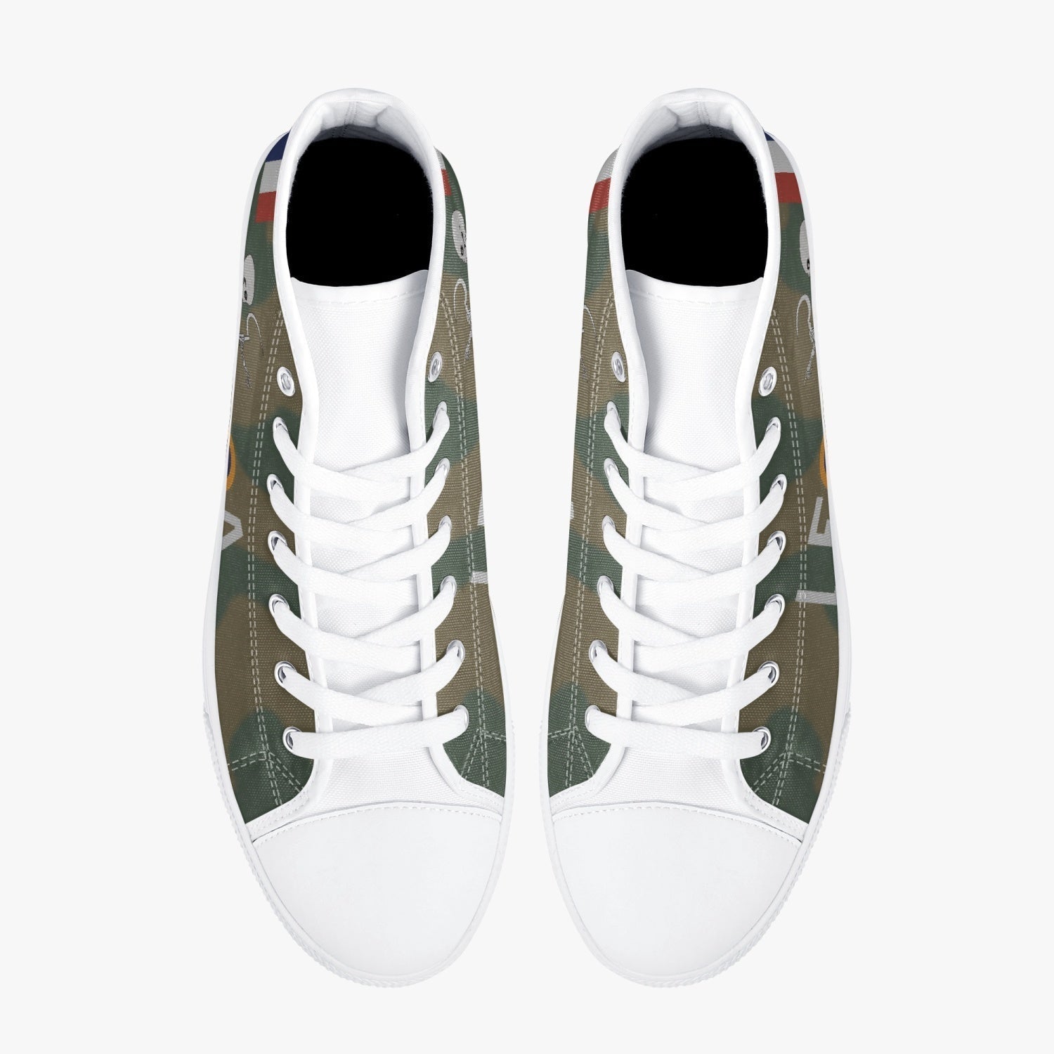 Hurricane "LE-A" High Top Canvas Shoes - I Love a Hangar