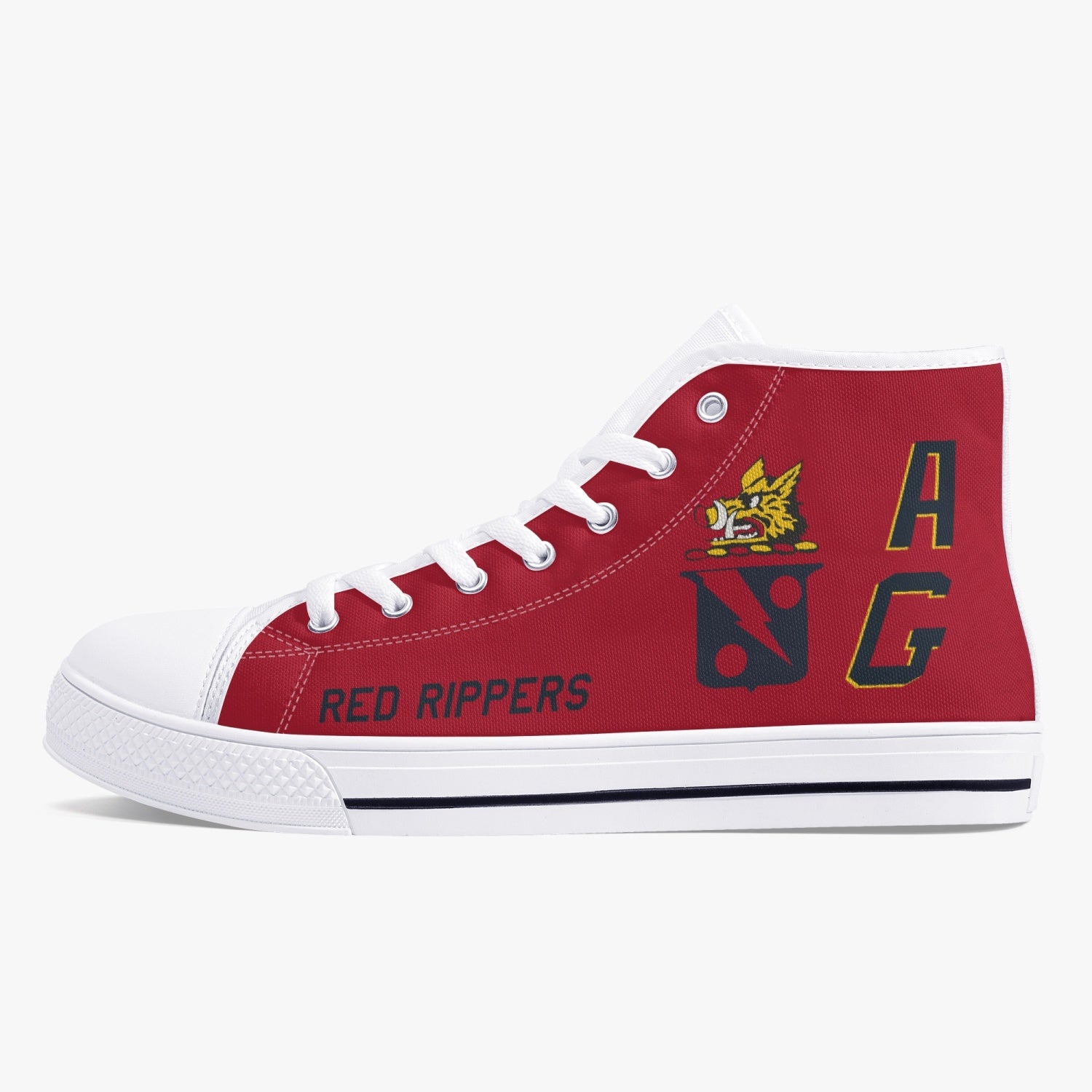 VFA-11 "Red Rippers" High Top Canvas Shoes - I Love a Hangar