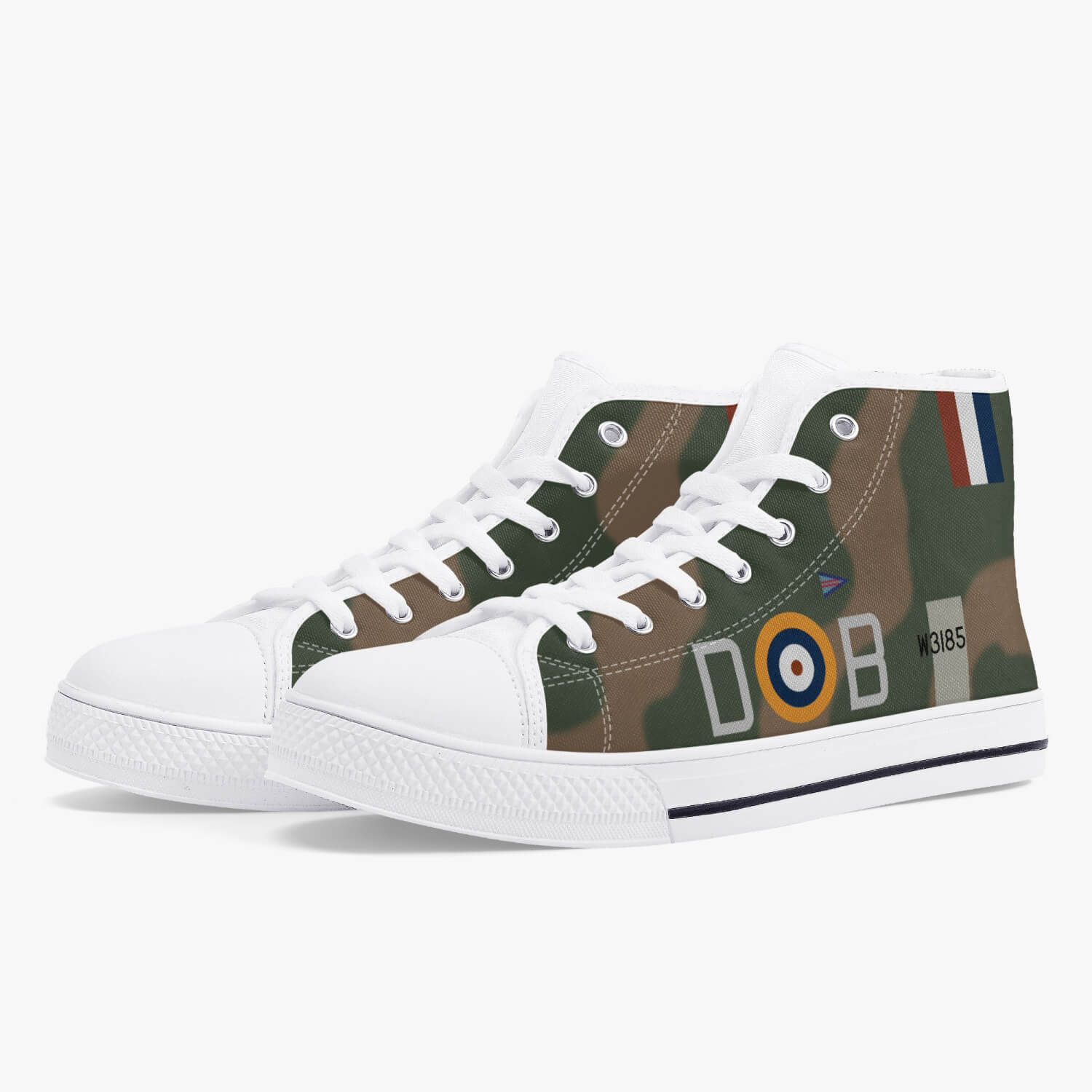 Spitfire "D-B" High Top Canvas Shoes - I Love a Hangar