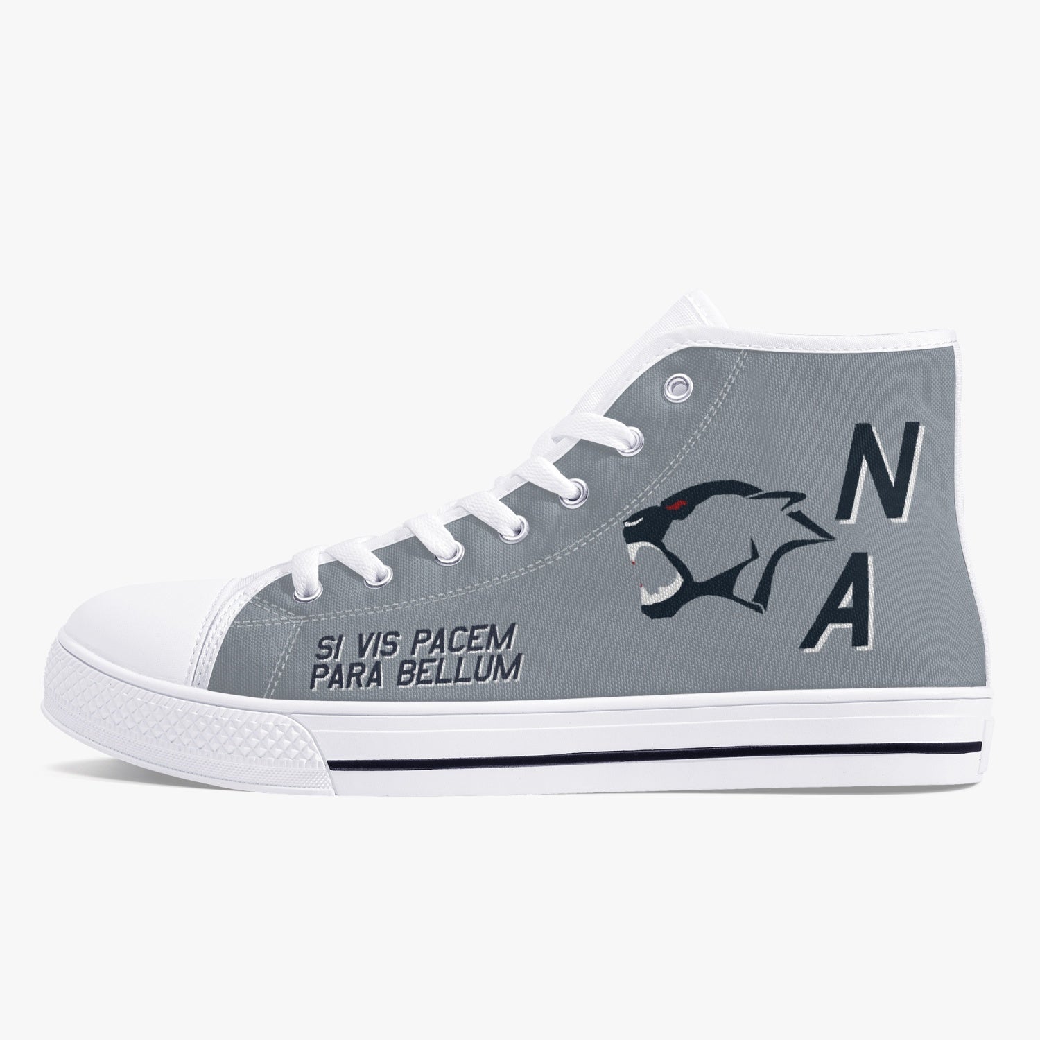 VAQ-139 "Cougars" High Top Canvas Shoes - I Love a Hangar