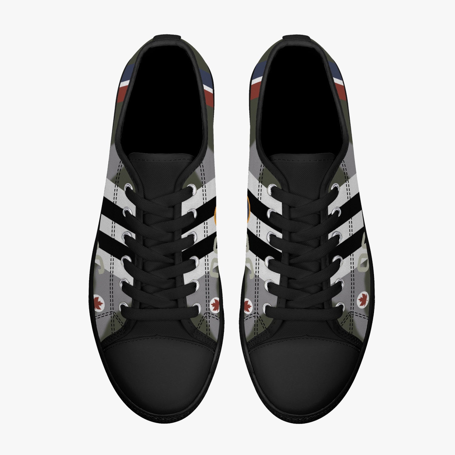 Spitfire "9G-Q" Low Top Canvas Shoes - I Love a Hangar