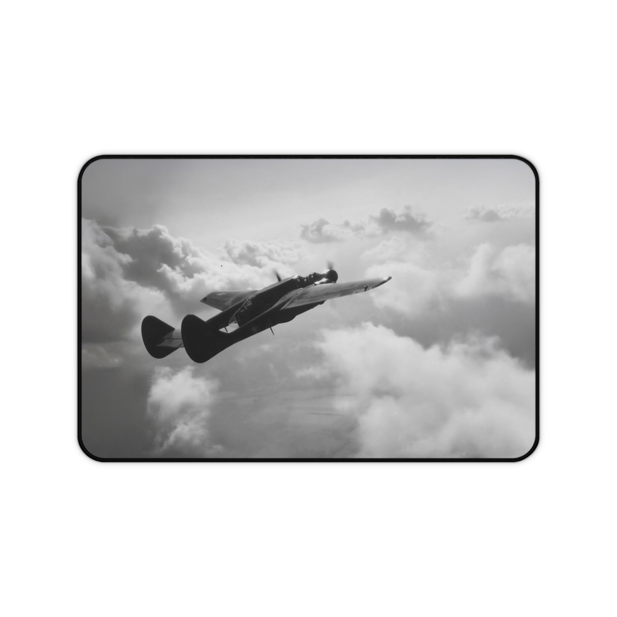 P-61 Black Widow Desk Mat - I Love a Hangar