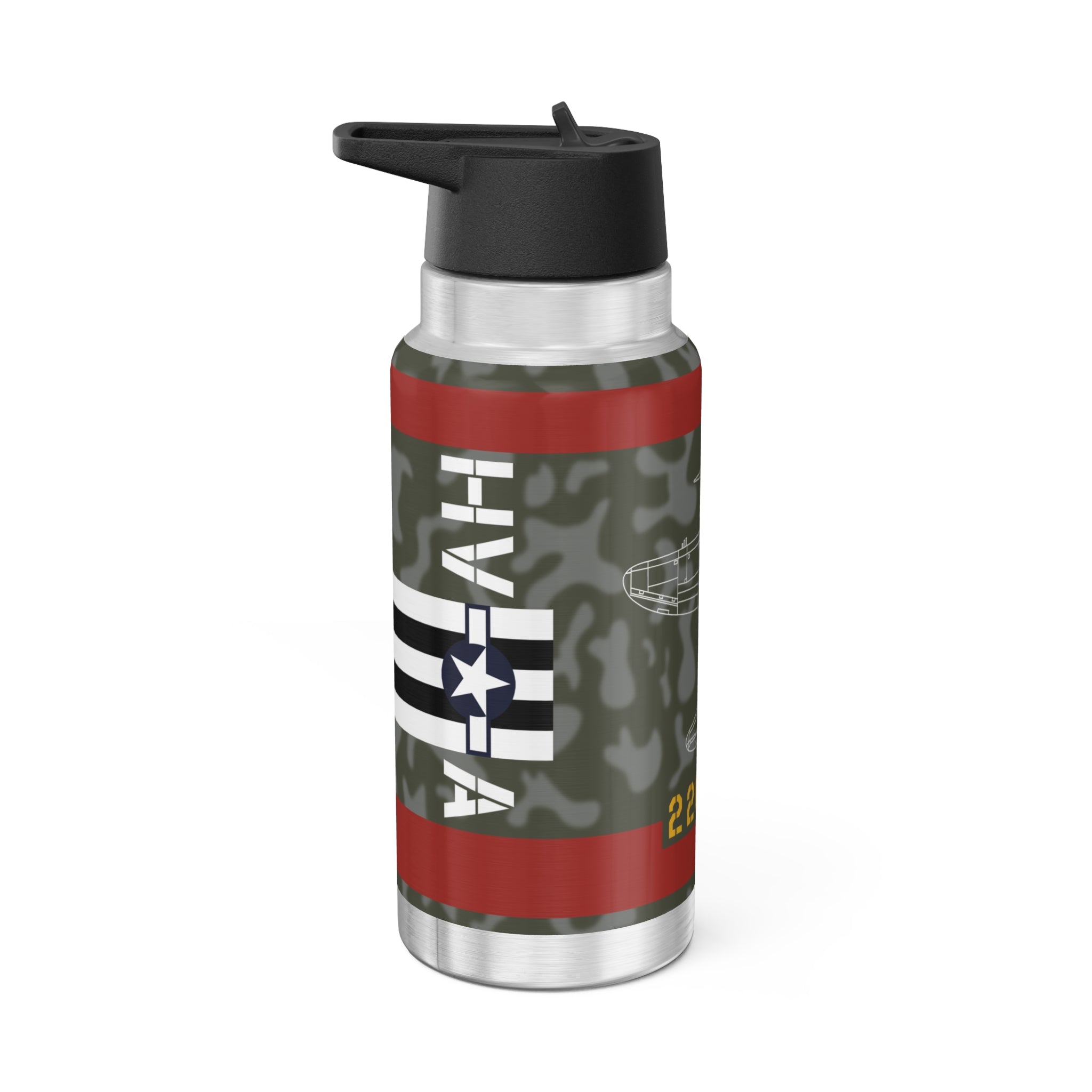 P-47 of Gabby Gabreski Inspired Tumbler, 32oz (950ml) - I Love a Hangar